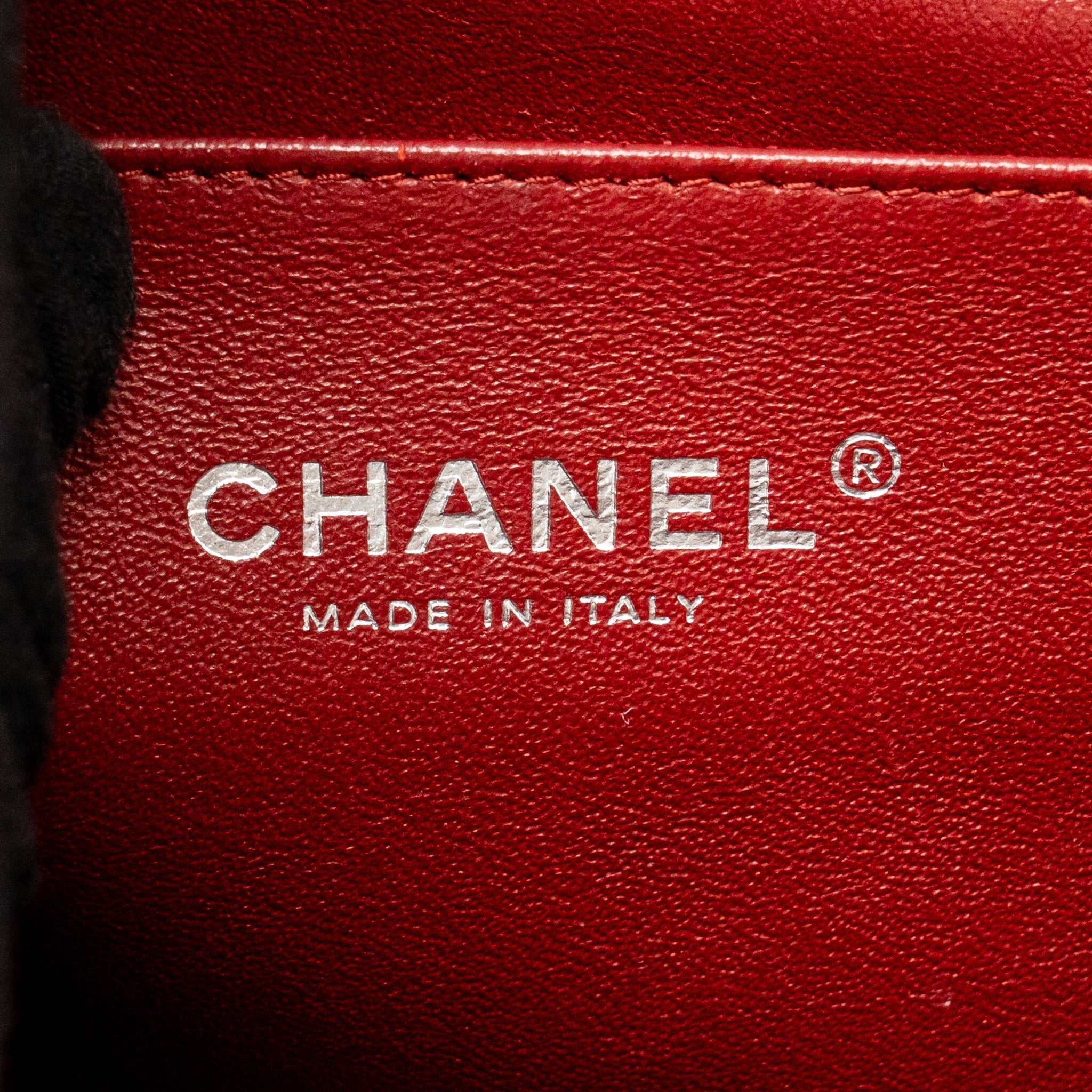 CHANEL TIMELESS FLAP CLUTCH CHAIN BAG CAVIAR RED SHW