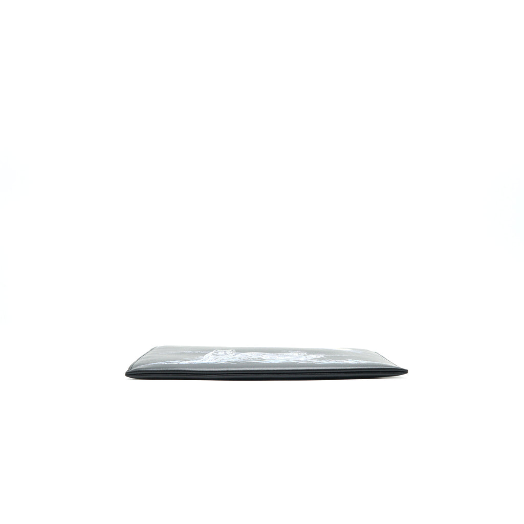 SAINT LAURENT WOLF DOCUMENT HOLDER