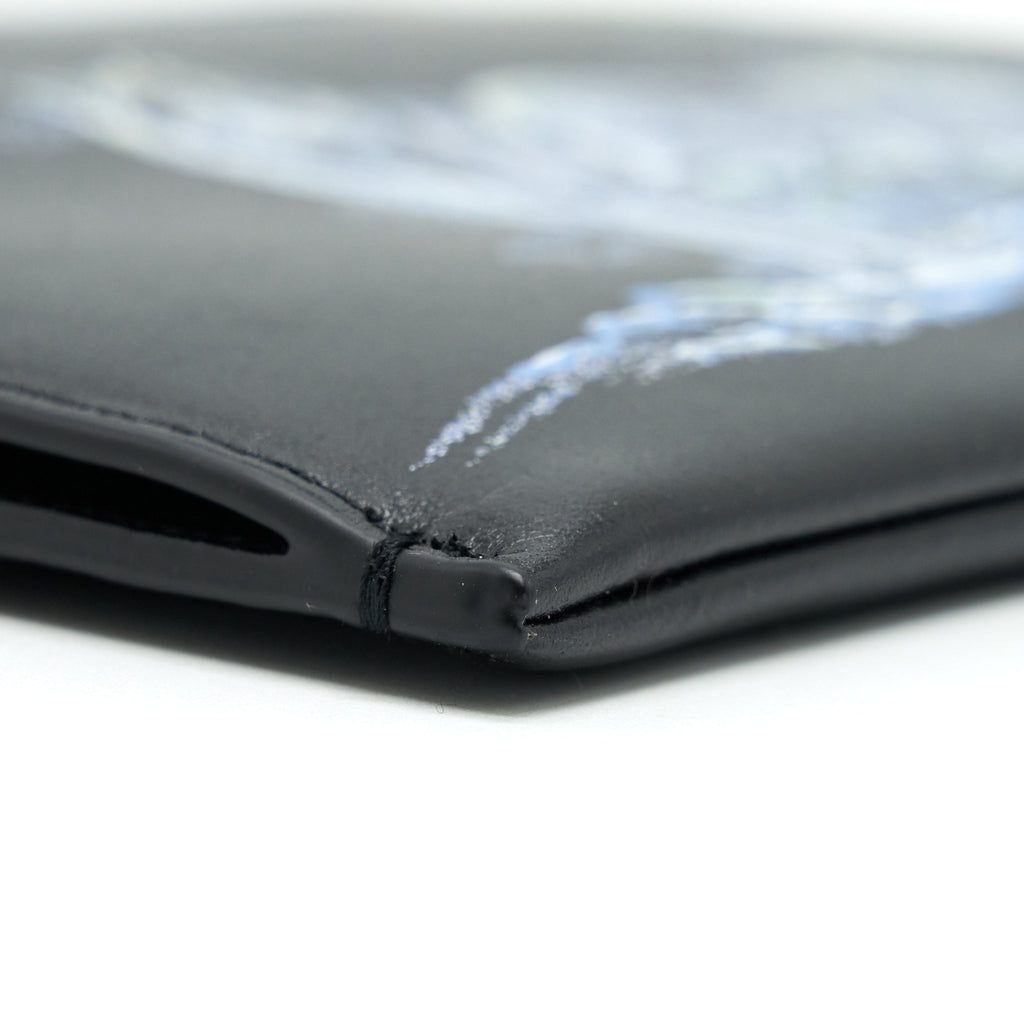 SAINT LAURENT WOLF DOCUMENT HOLDER