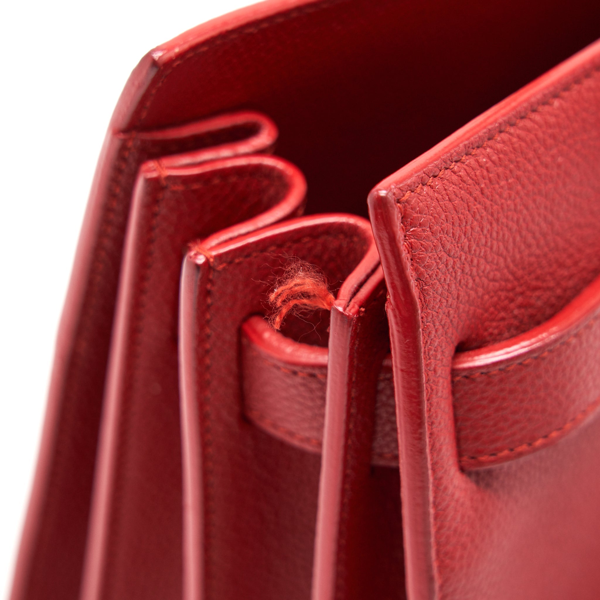 SAINT LAURENT SAC DE JOUR SMALL RED