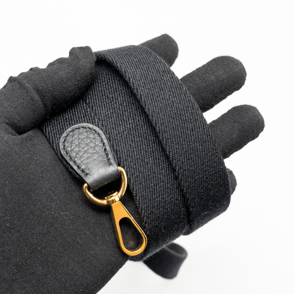 HERMES MINI EVELYNE CLEMENCE BLACK GHW