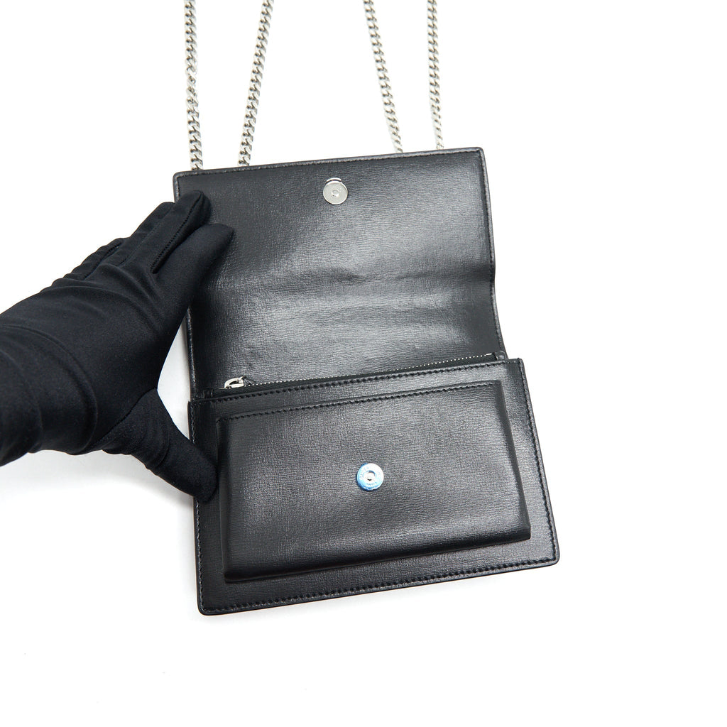 SAINT LAURENT LIMITED SUNSET WALLET ON CHAIN