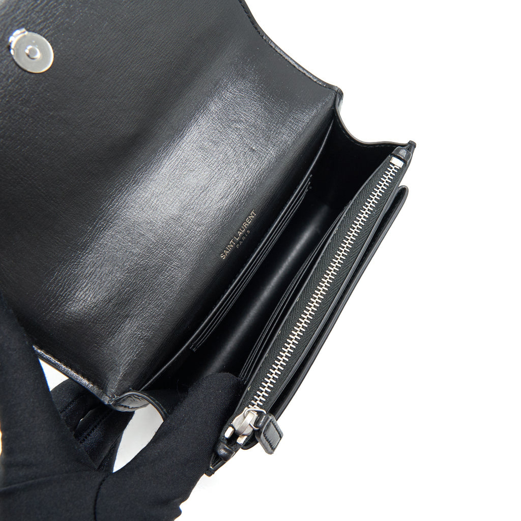 SAINT LAURENT LIMITED SUNSET WALLET ON CHAIN