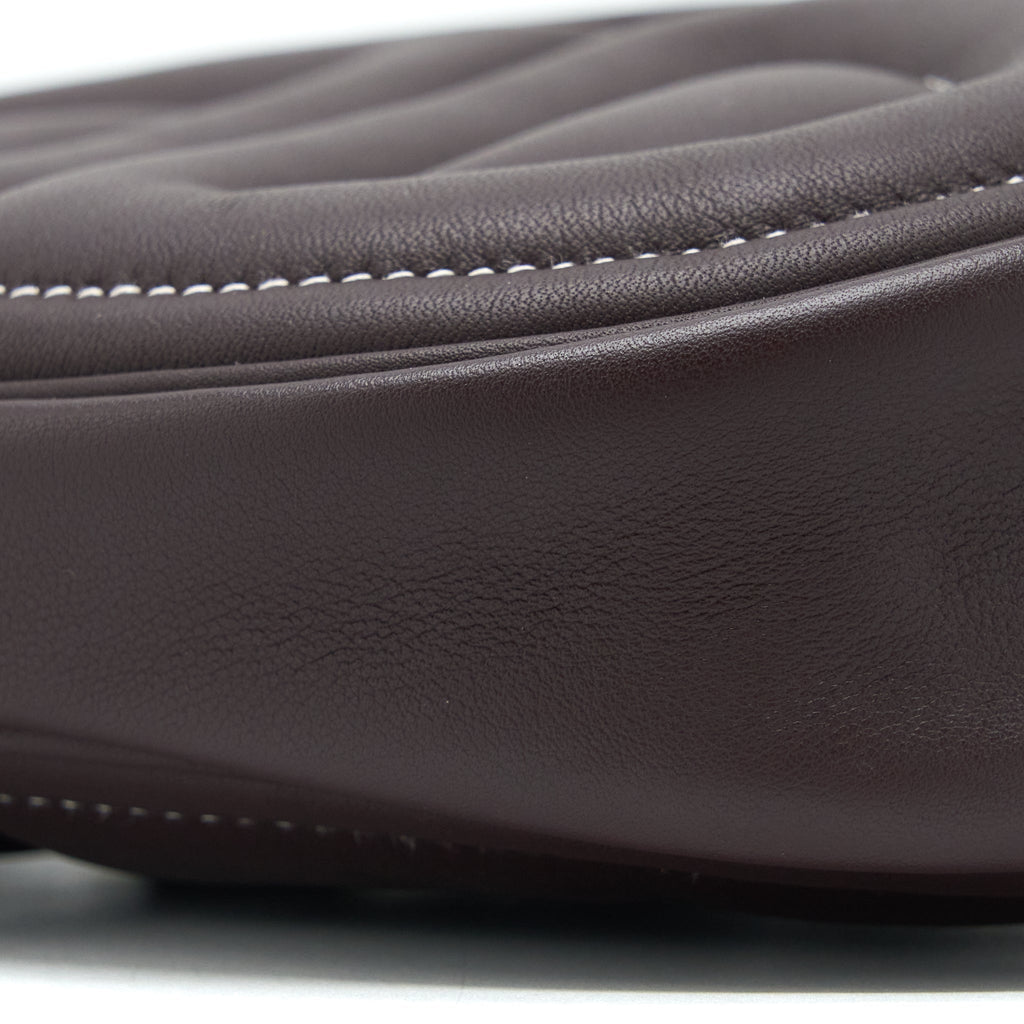 HERMES IN THE LOOP BELT BAG SWIFT ROUGE SELLIER/BLUE FRANCE SHW