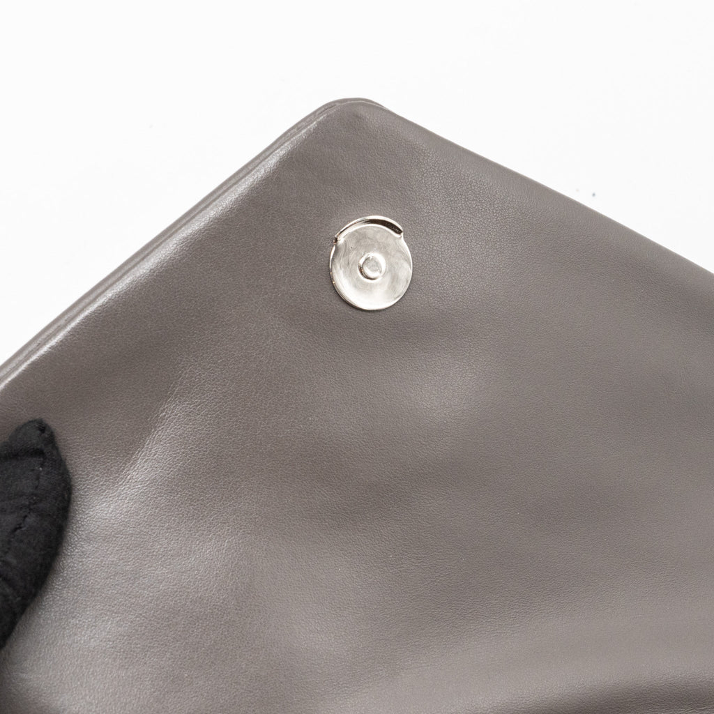 SAINT LAURENT/YSL SMALL LOU LOU BAG CALFSKIN DARK GREY SHW