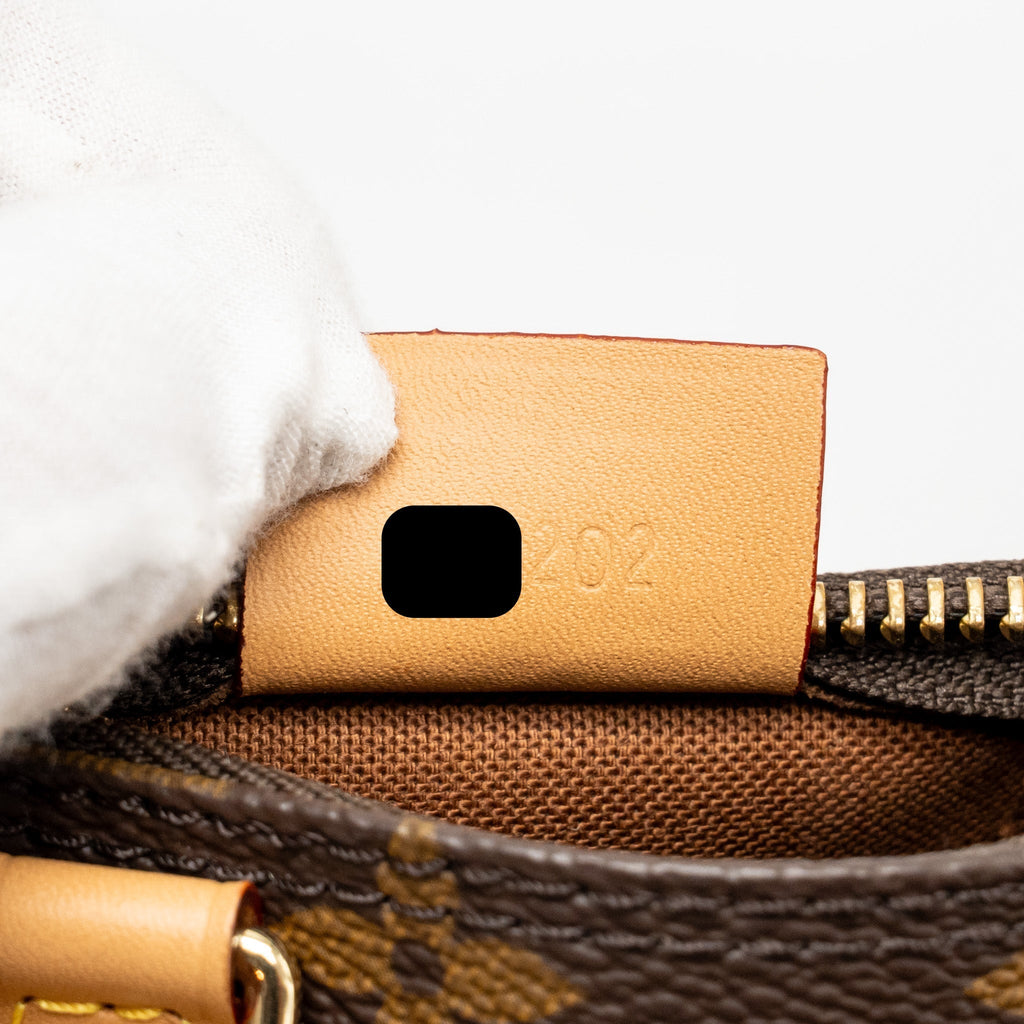 LOUIS VUITTON NANO SPEEDY MONOGRAM CANVAS GHW