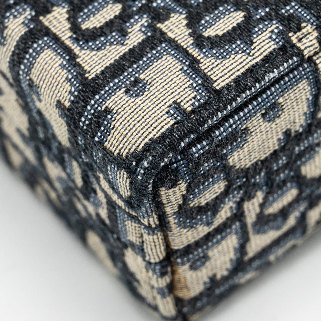 DIOR 30 MONTAIGNE BOX BLUE OBLIQUE JACQUARD GHW