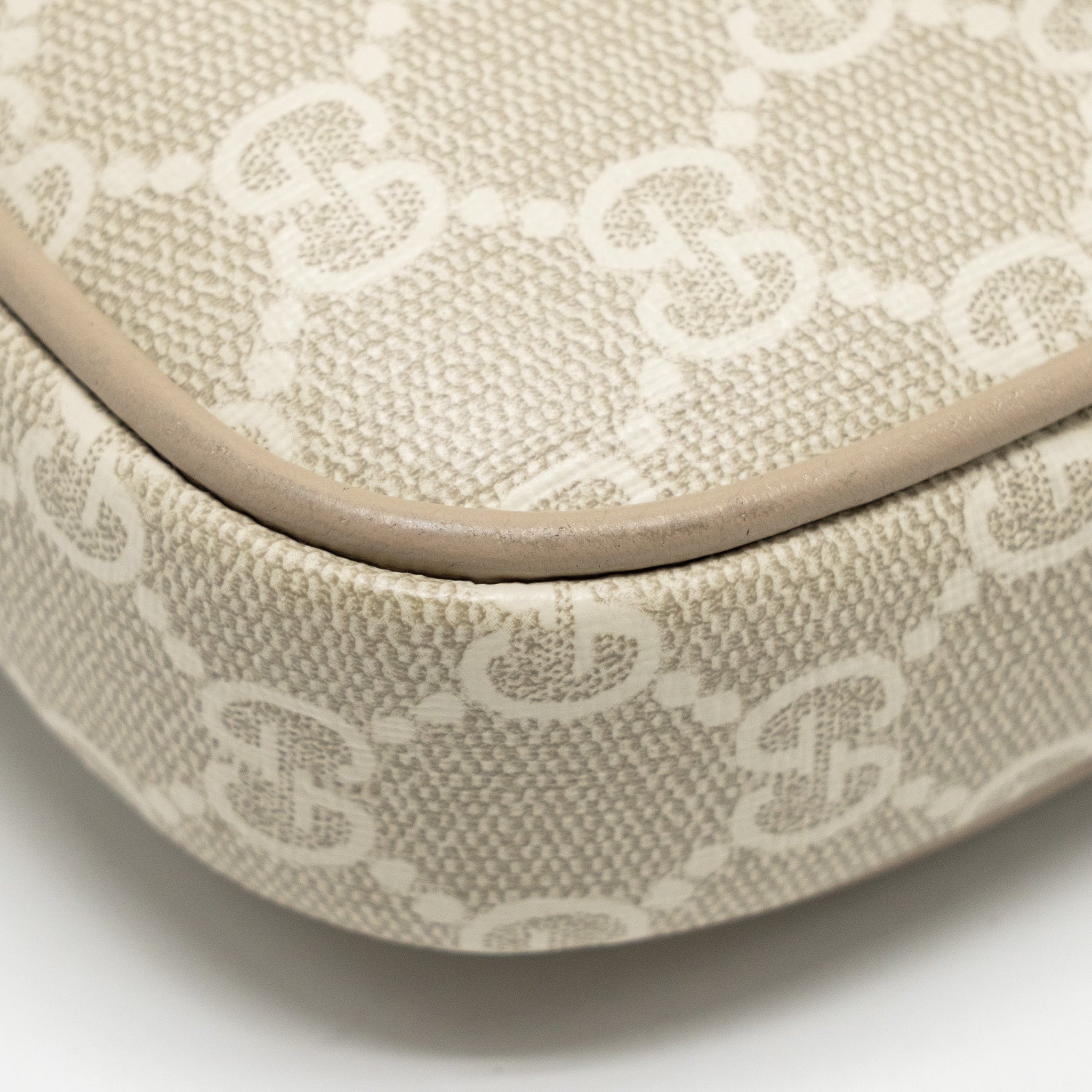 GUCCI OPHIDIA MINI BAG GG SUPREME CANVAS BEIGE/OATMEAL GHW