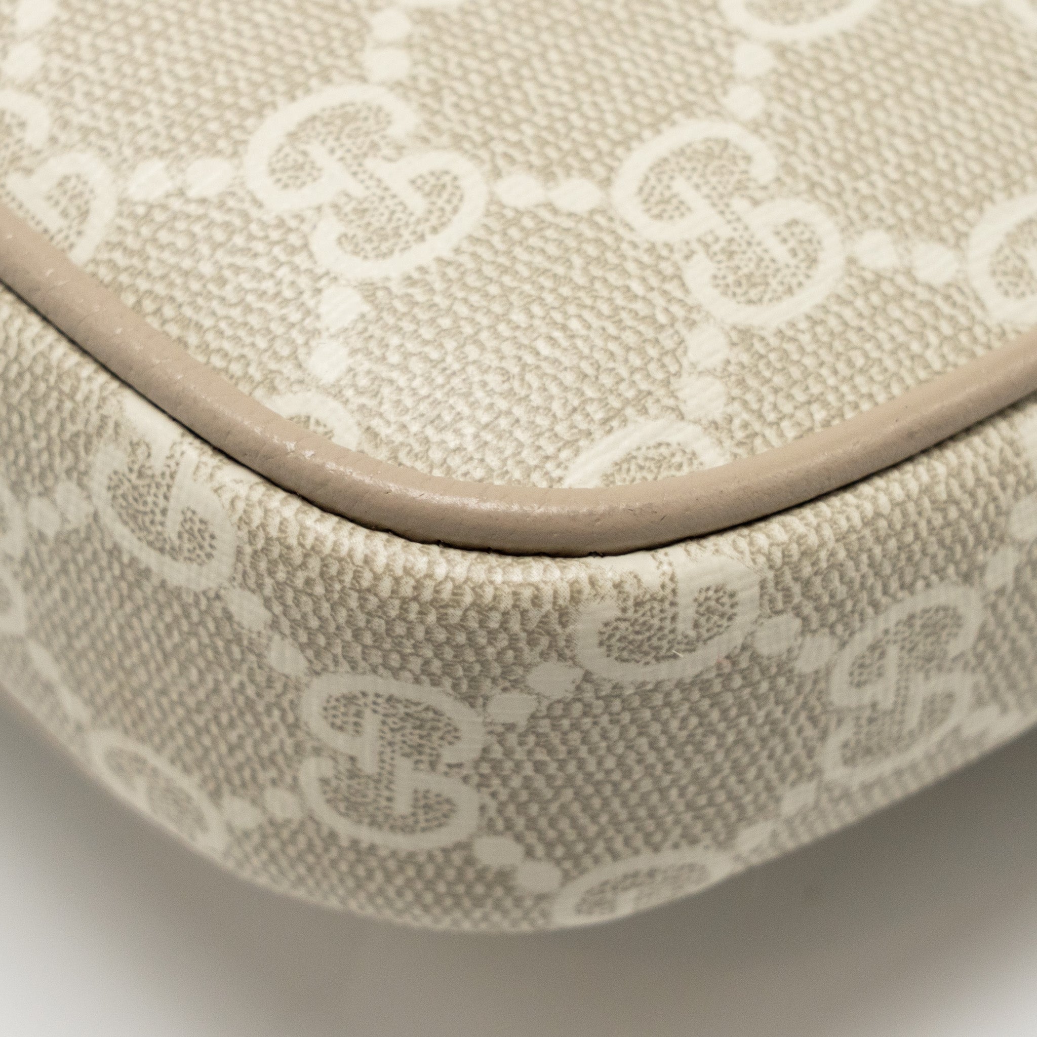 GUCCI OPHIDIA MINI BAG GG SUPREME CANVAS BEIGE/OATMEAL GHW
