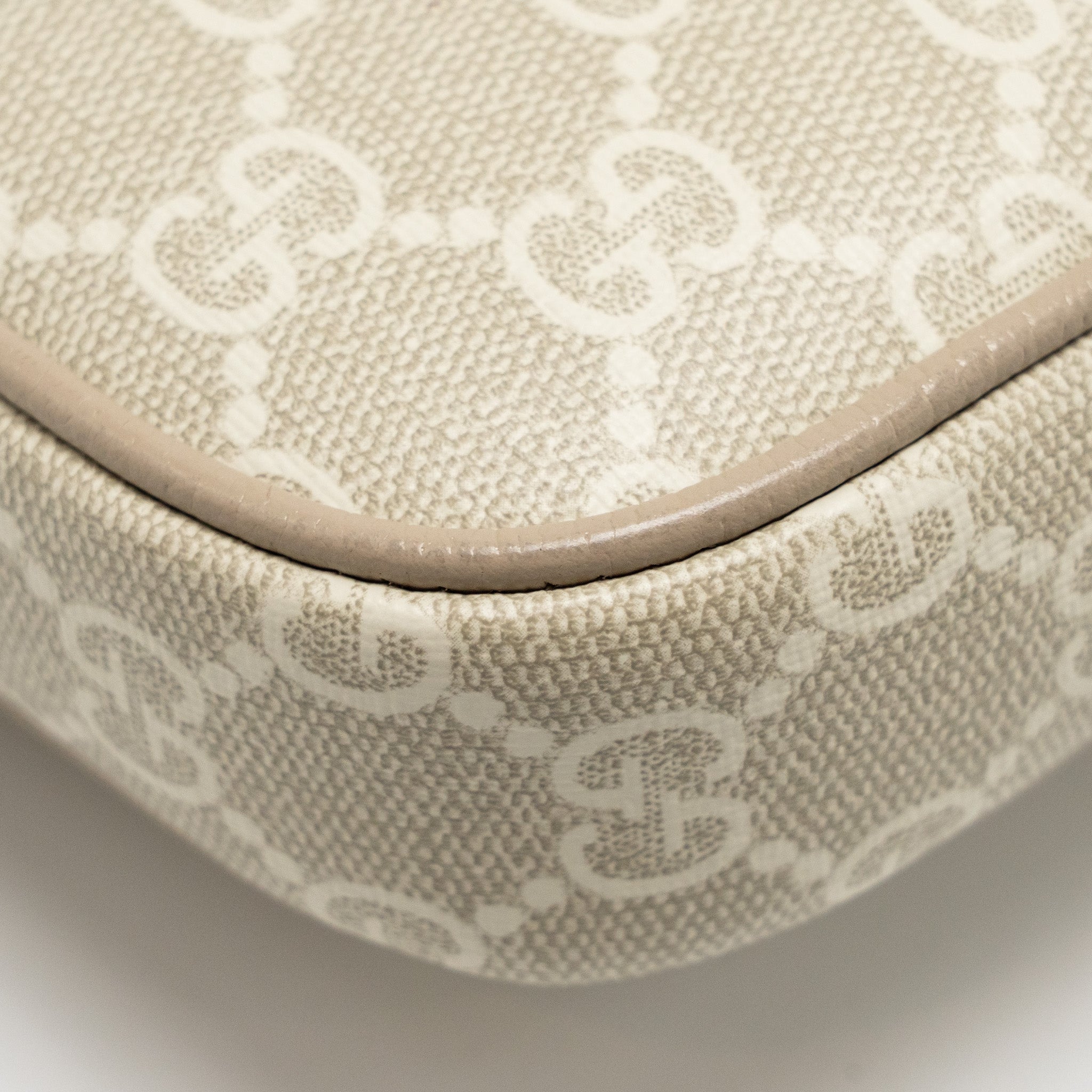 GUCCI OPHIDIA MINI BAG GG SUPREME CANVAS BEIGE/OATMEAL GHW