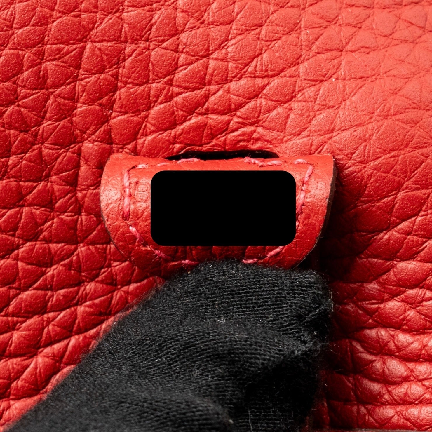 HERMES MINI EVELYNE CLEMENCE VERMILLON/ROUGE VIF GHW