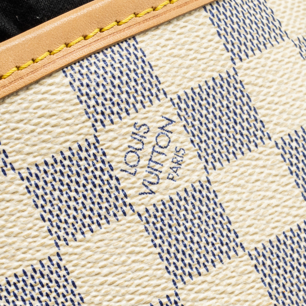 LOUIS VUITTON NEVERFULL PM DAMIER AZUR GHW