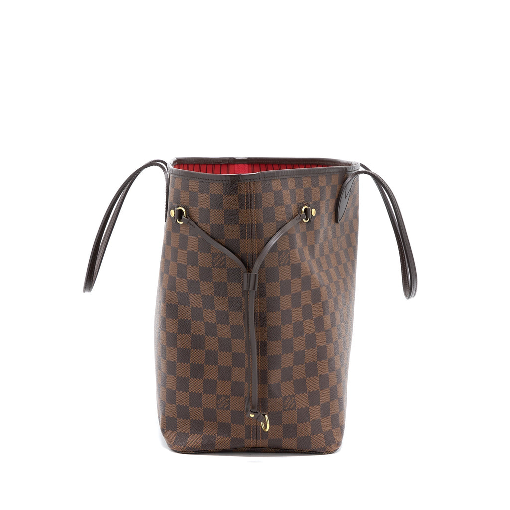 LOUIS VUITTON NEVERFULL GM DAMIER EBENE GHW