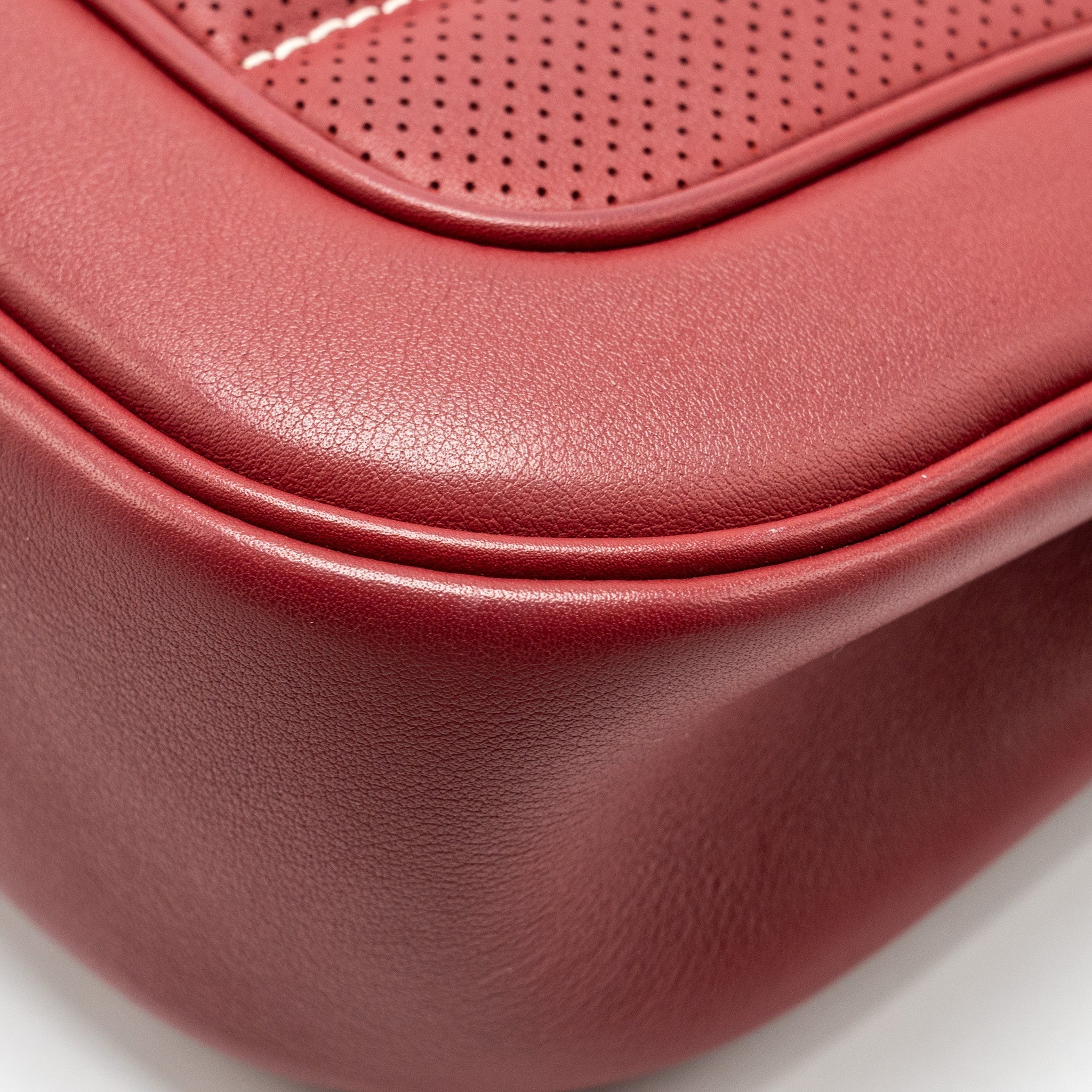 HERMES BERLINE MINI SWIFT K1 ROUGE GRENAT SHW