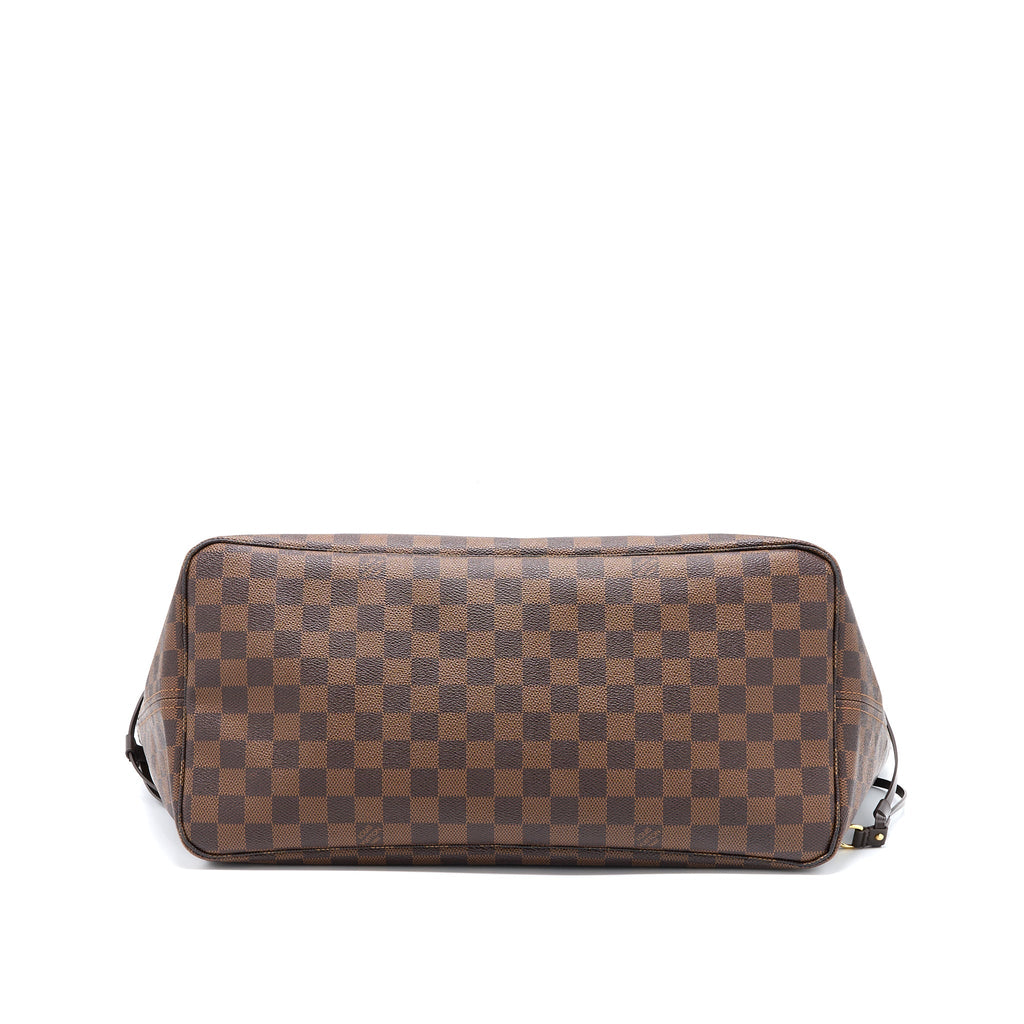 LOUIS VUITTON NEVERFULL GM DAMIER EBENE GHW