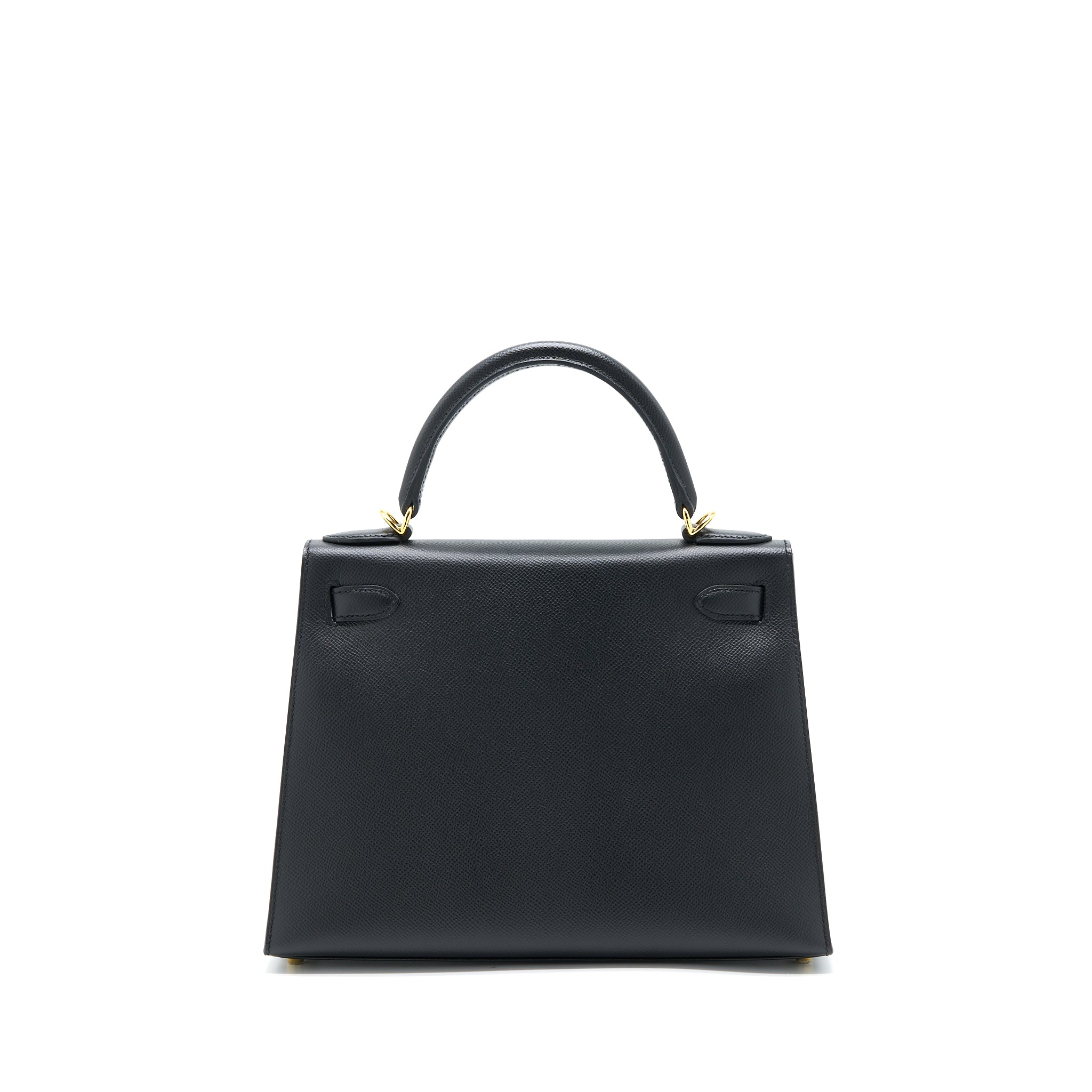 HERMES KELLY 28 EPSOM BLACK GHW