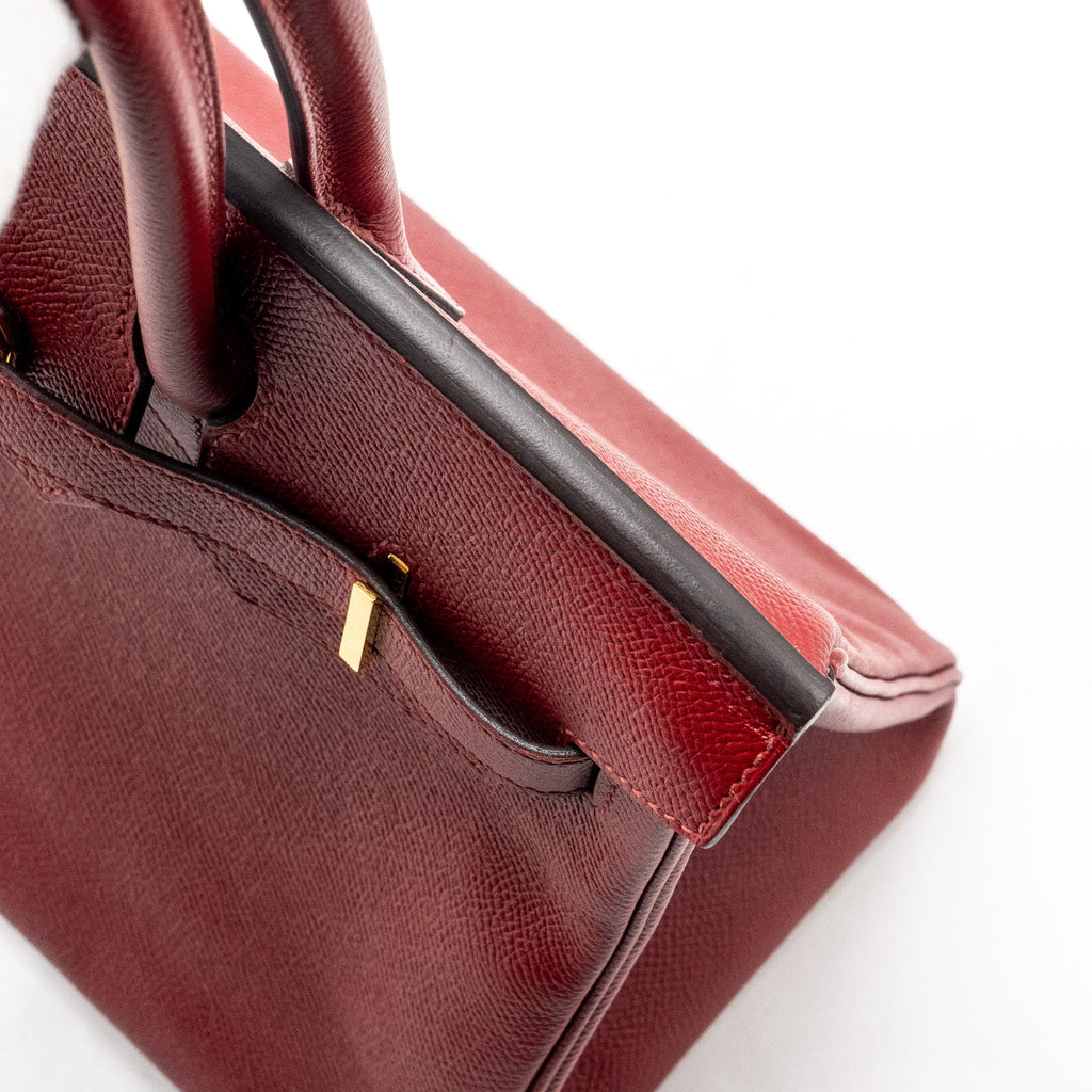 HERMES BIRKIN 30 EPSOM ROUGE GRENAT GHW