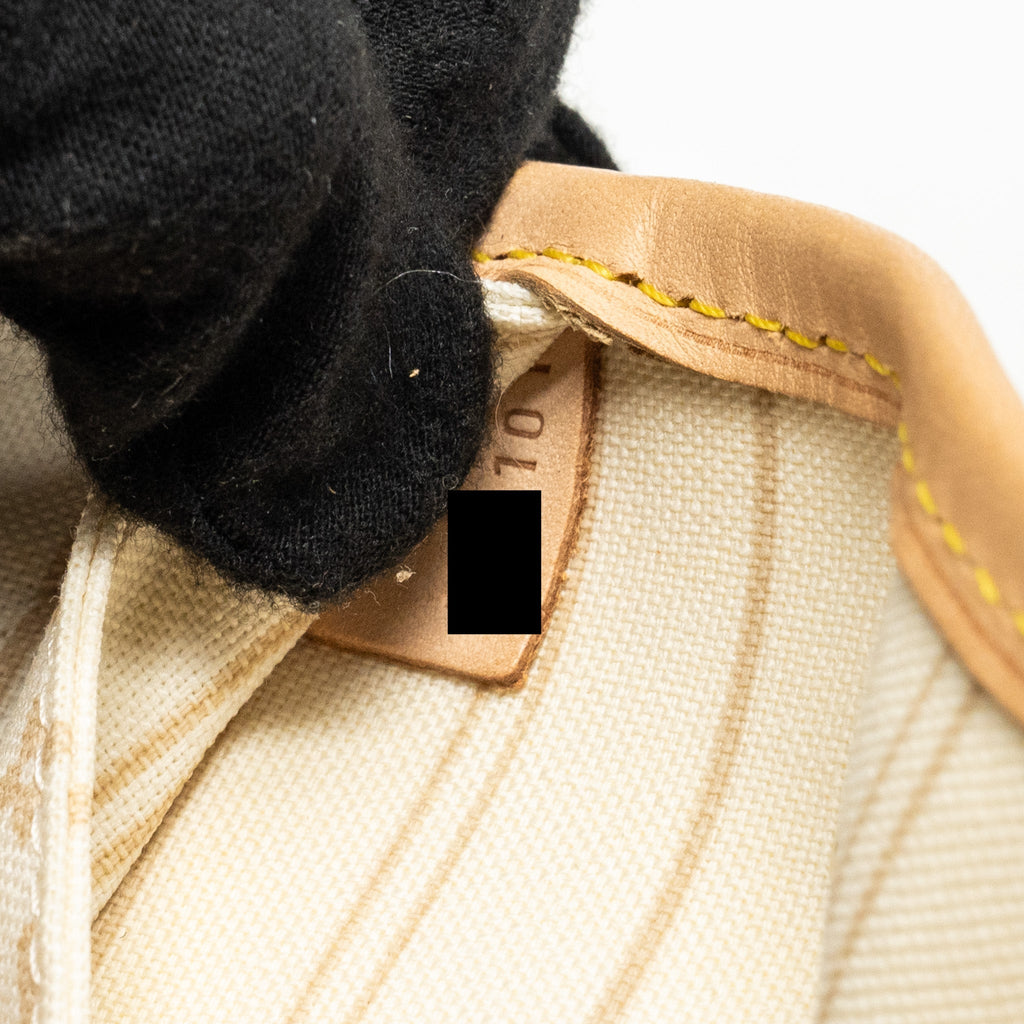 LOUIS VUITTON NEVERFULL PM DAMIER AZUR GHW