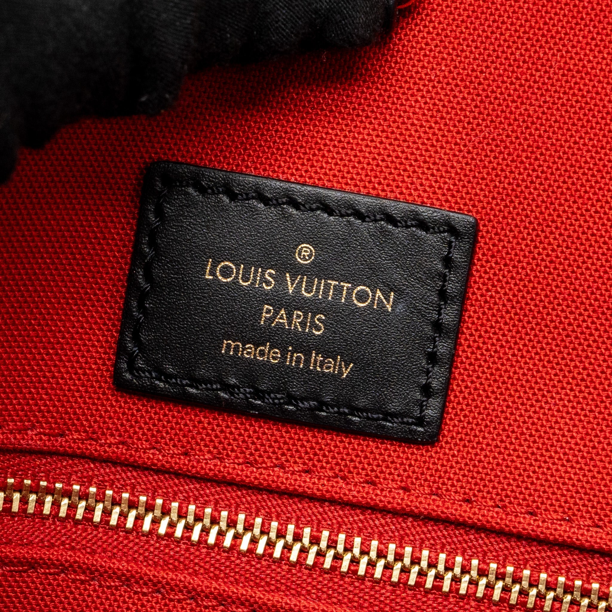 LOUIS VUITTON ONTHEGO MM MONOGRAM CANVAS GHW