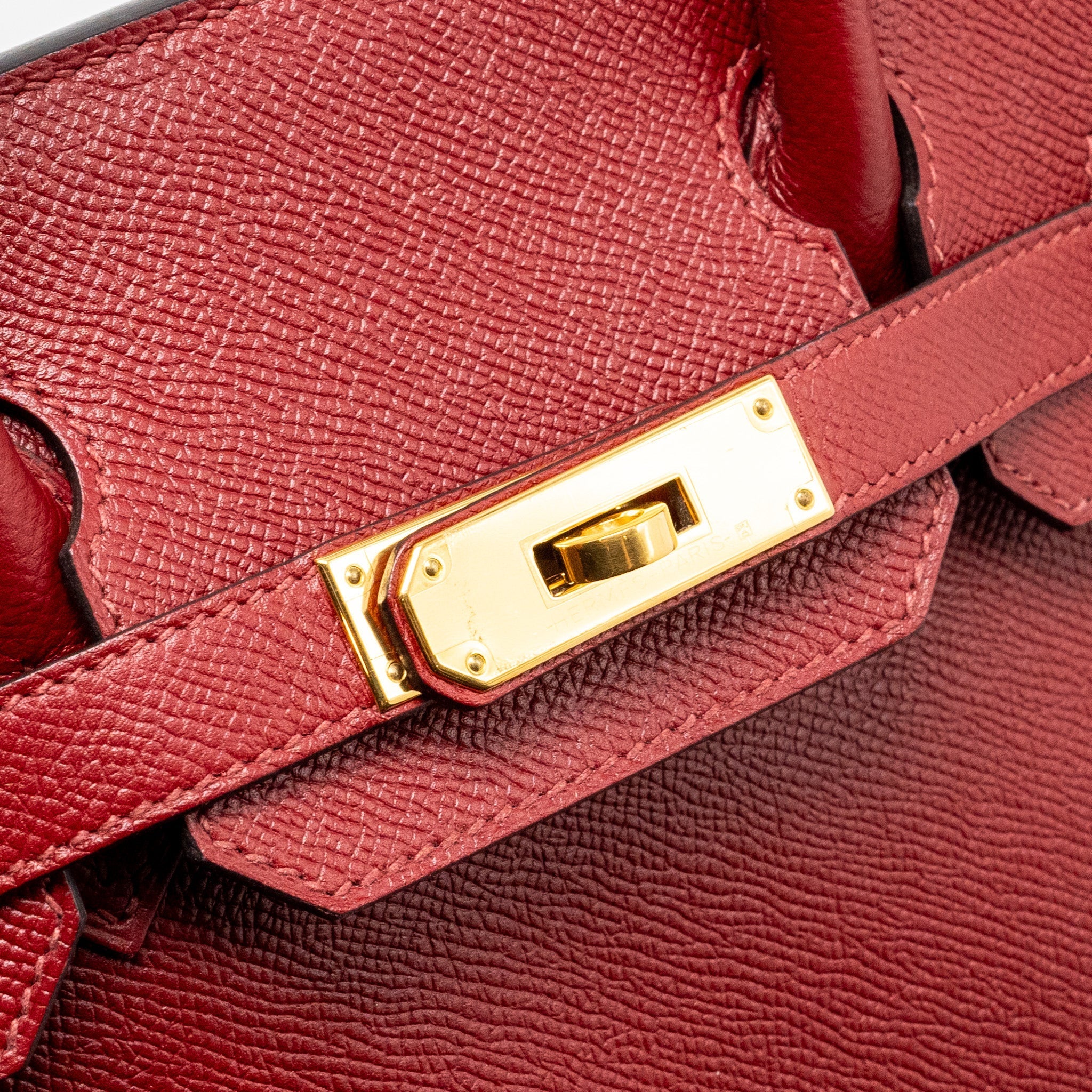 HERMES BIRKIN 30 EPSOM ROUGE GRENAT GHW