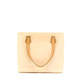 LOUIS VUITTON VINTAGE HUSTON TOTE VERNIS BEIGE GHW