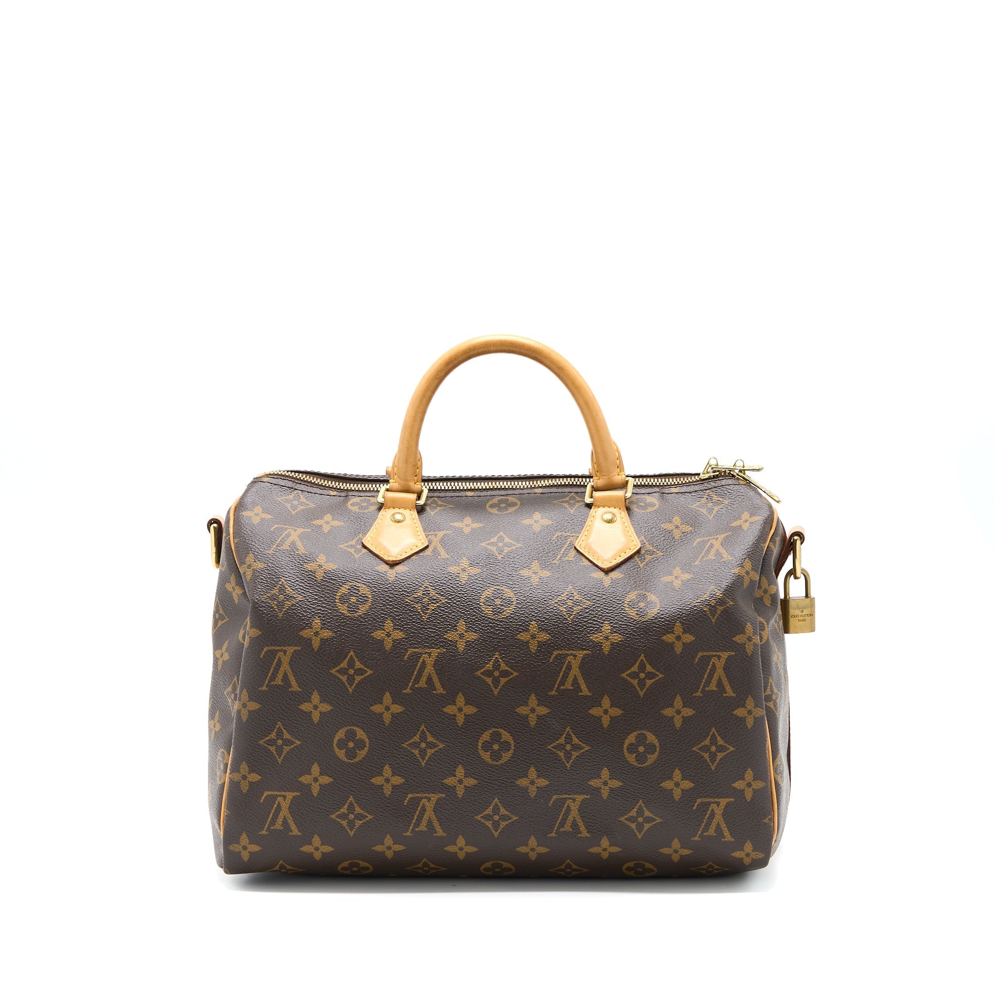 LOUIS VUITTON SPEEDY BANDOULIERE 30 MONOGRAM CANVAS GHW