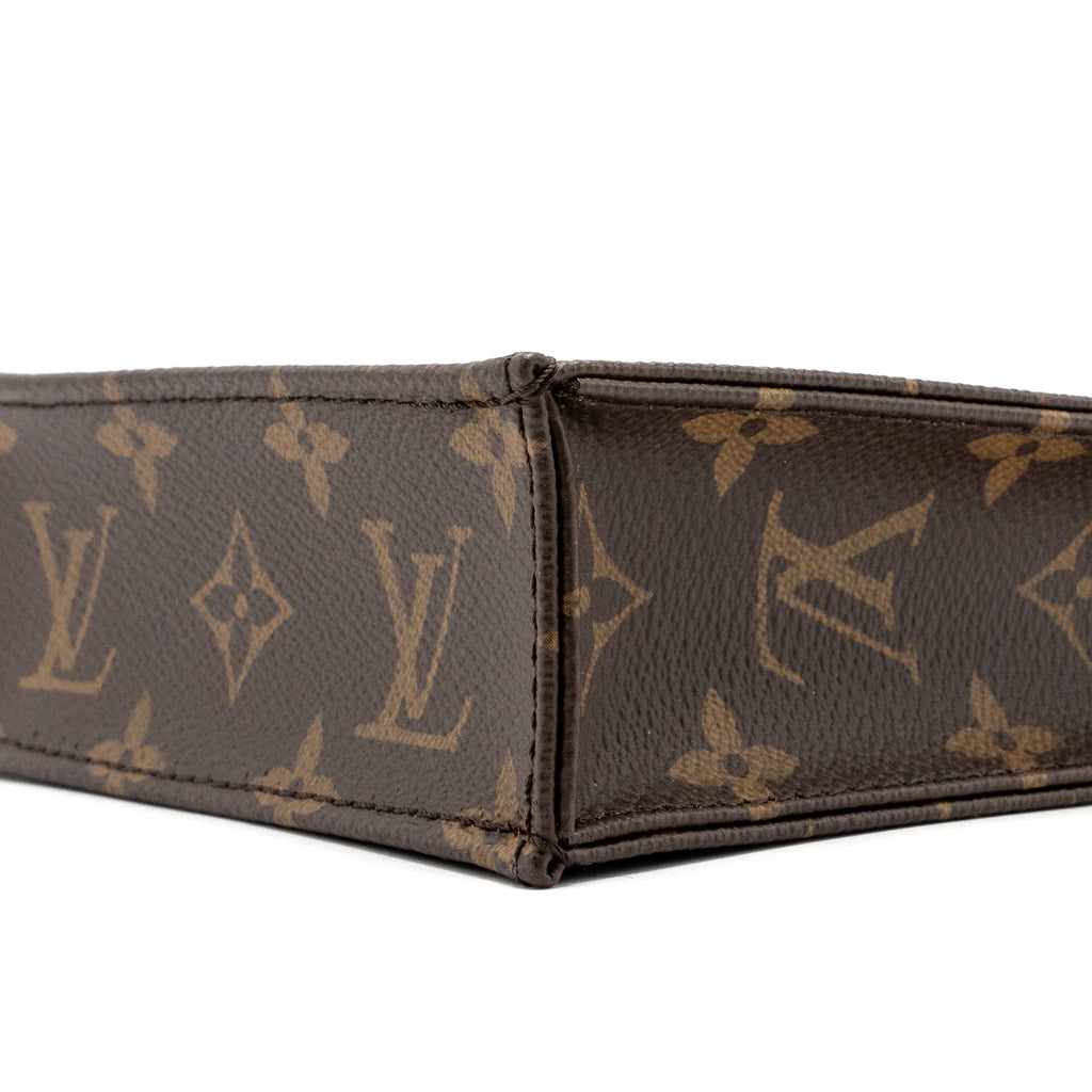 LOUIS VUITTON PETIT SAC PLAT MONOGRAM CANVAS GHW