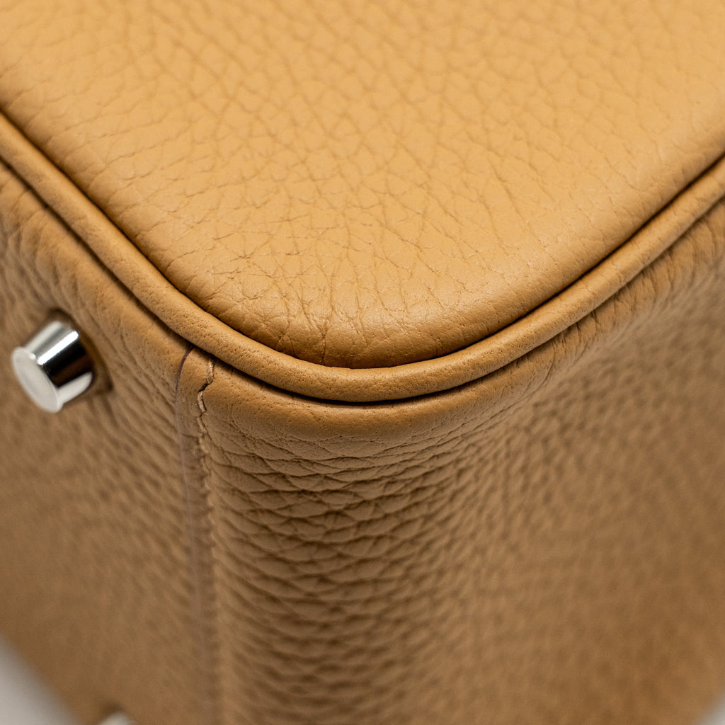 HERMES MINI LINDY CLEMENCE BISCUIT SHW