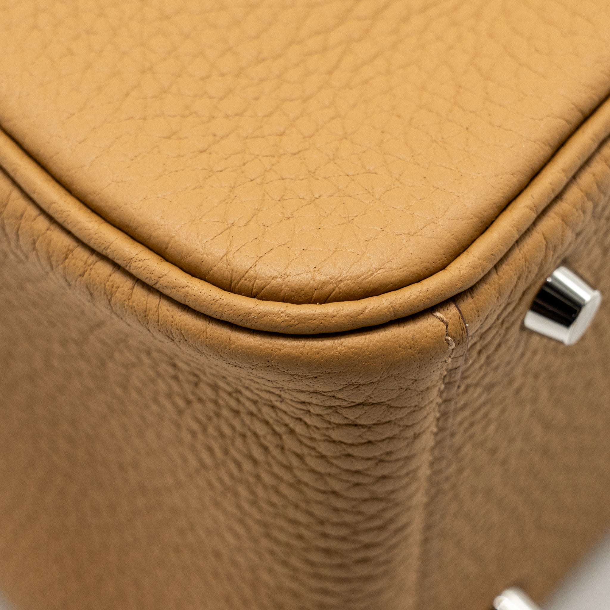 HERMES MINI LINDY CLEMENCE BISCUIT SHW