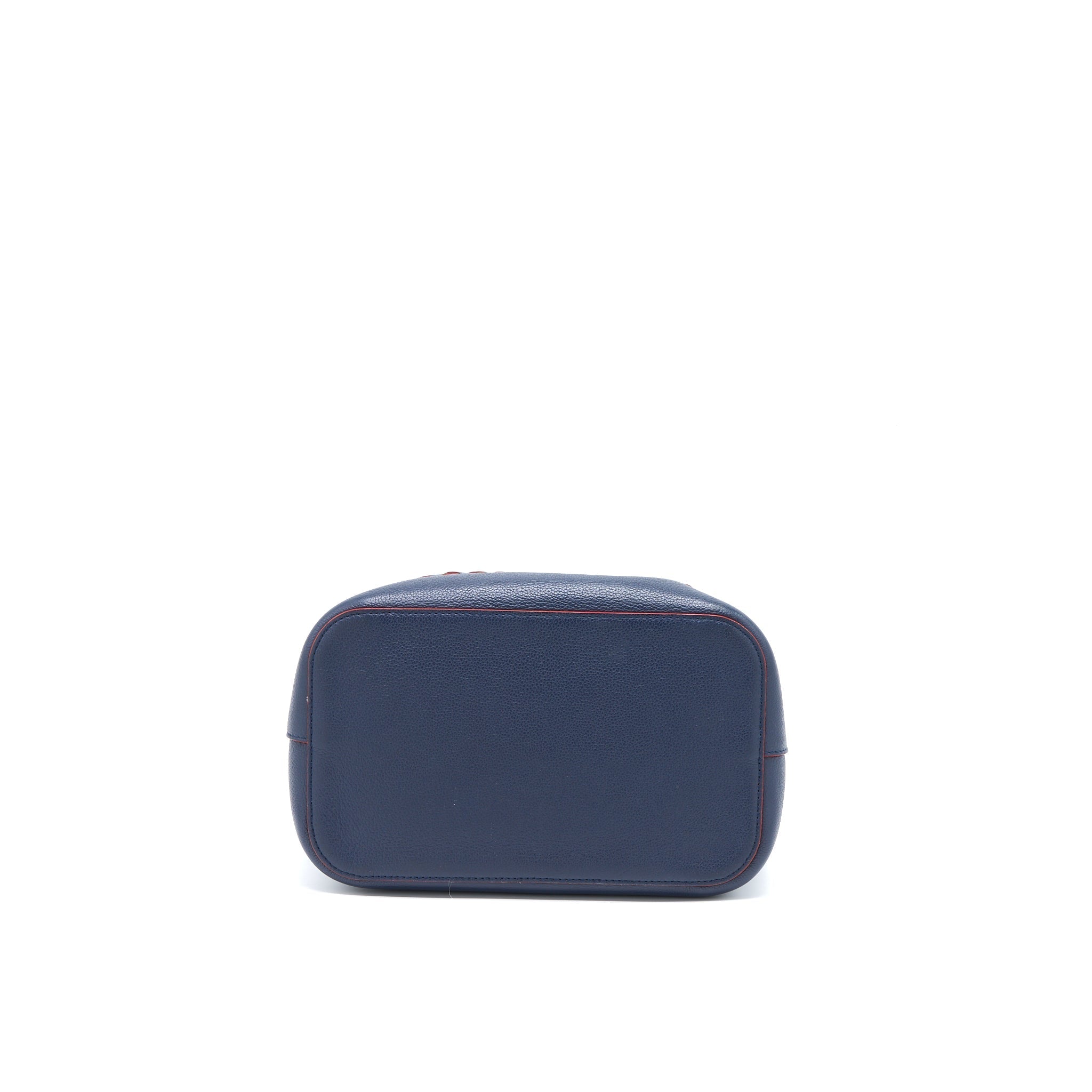 LOUIS VUITTON LOCKME BUCKET BAG CALFSKIN DARK BLUE SHW