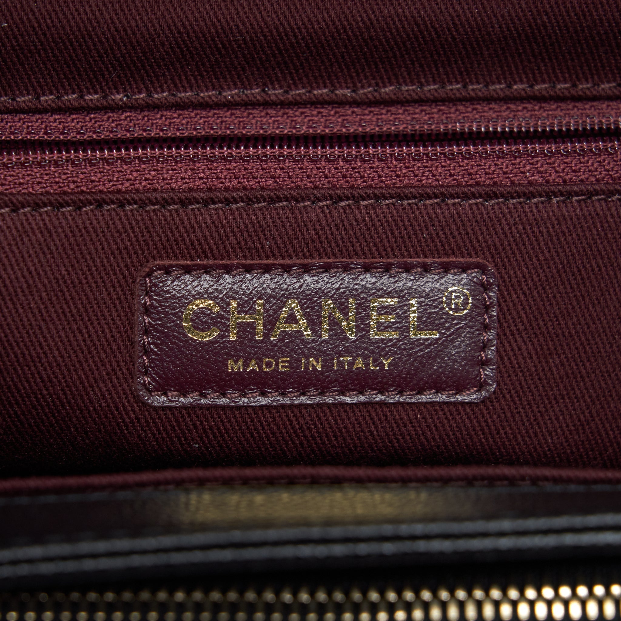 CHANEL SMALL BUSINESS AFFINITY CAVIAR BLACK LGHW(MICROCHIP)