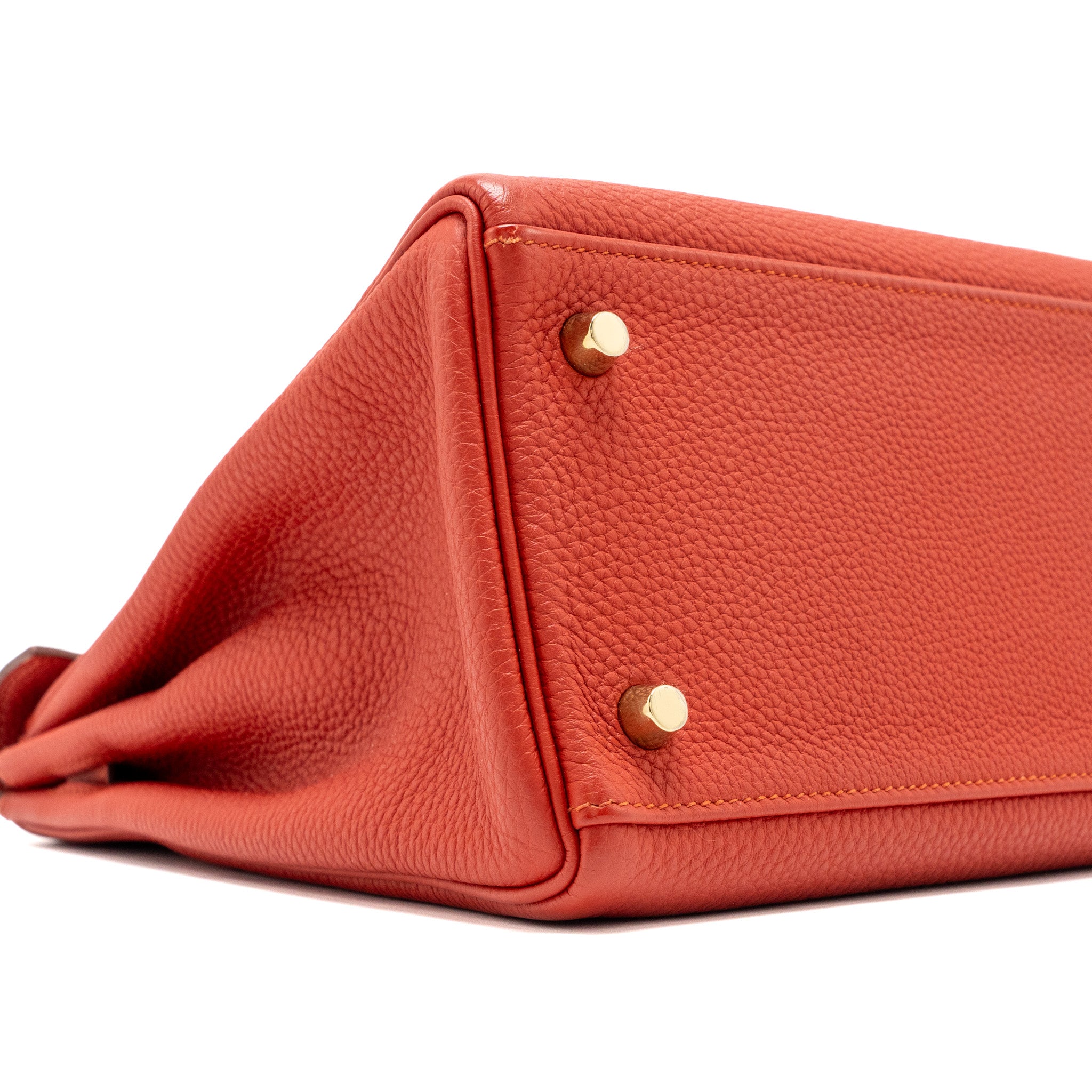 HERMES KELLY 32 TOGO 5E VERMILLION GHW