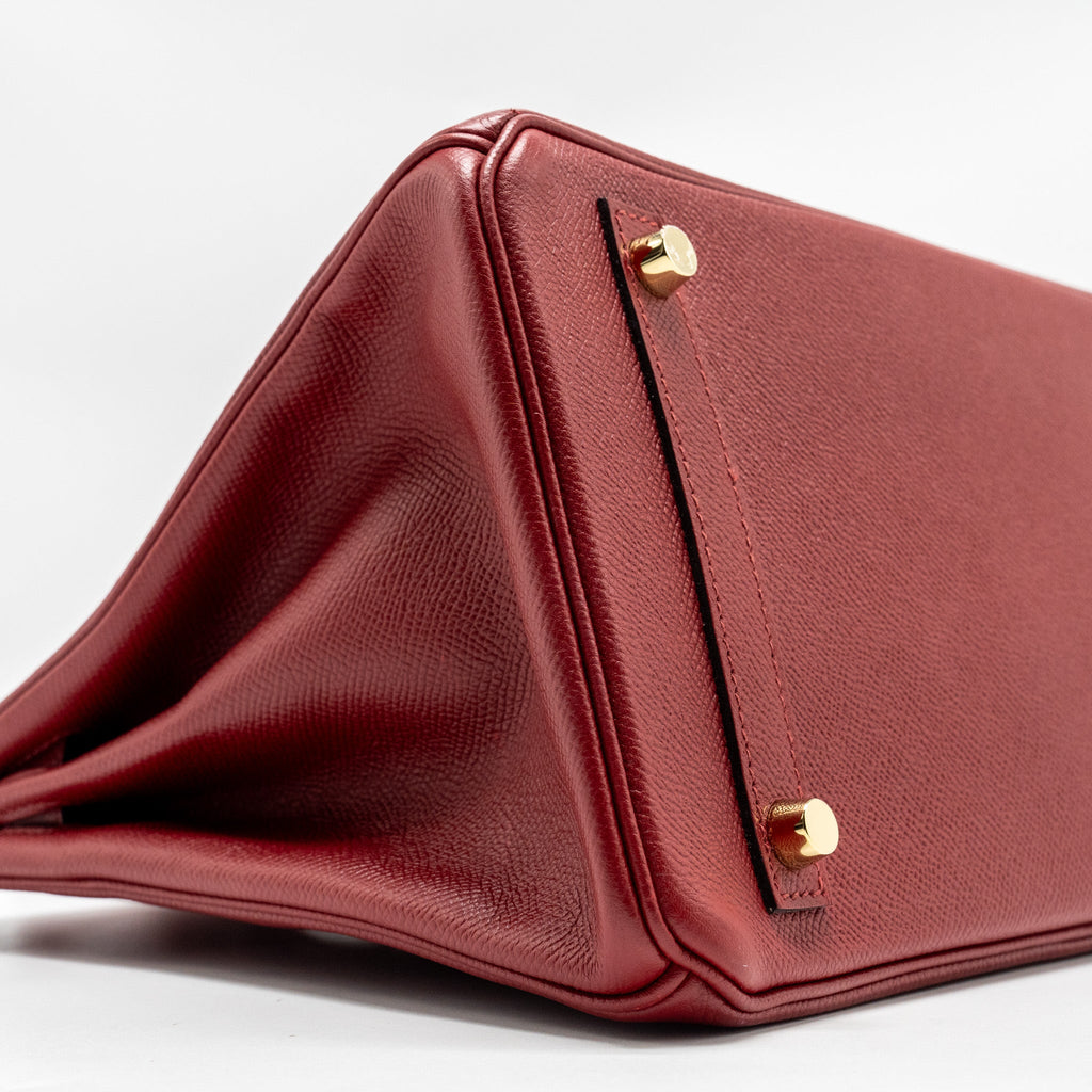 HERMES BIRKIN 30 EPSOM ROUGE GRENAT GHW