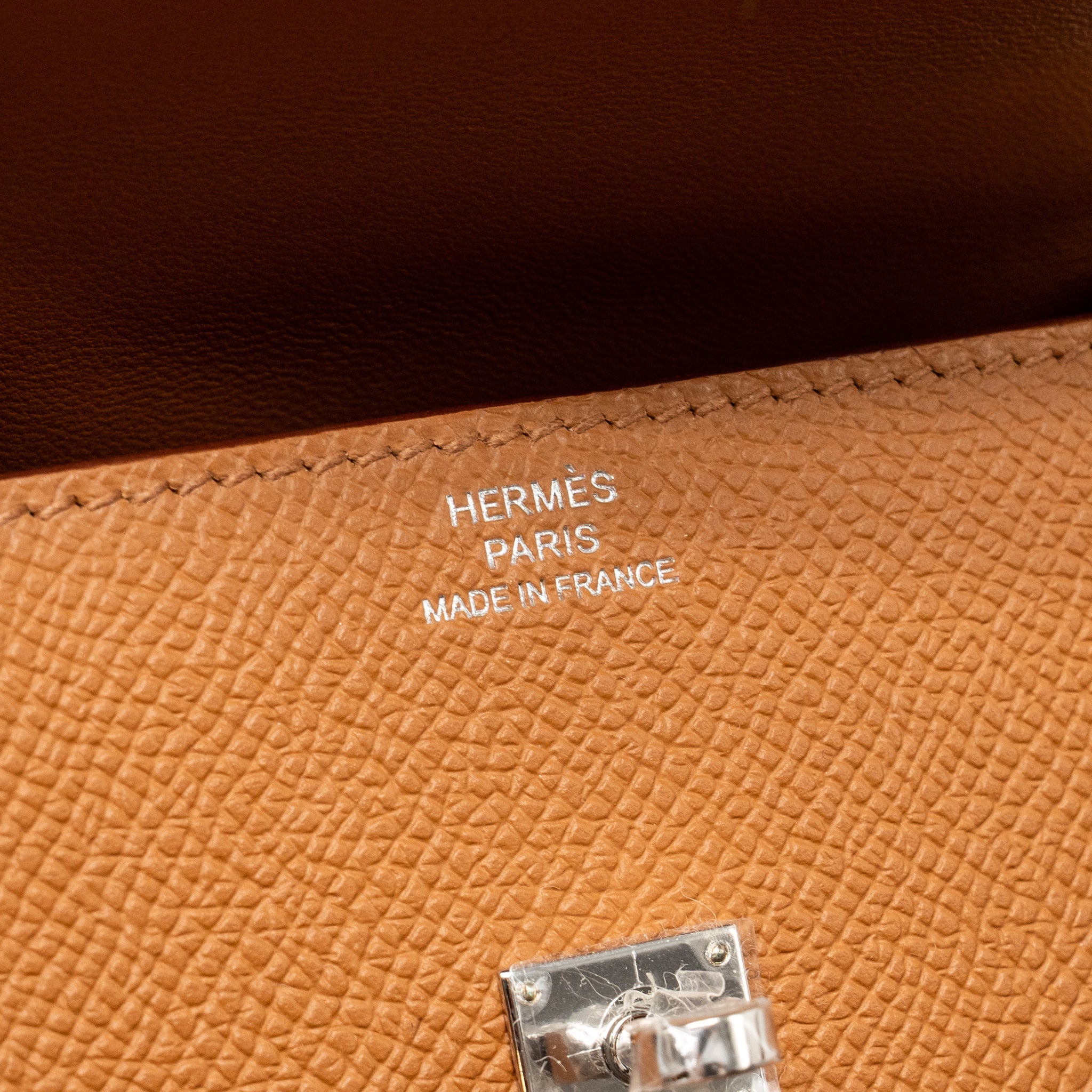 HERMES KELLYDOLE / KELLY DOLE PICTO EPSOM GOLD / ZANZIBAR / FIELD / MILTON SHW