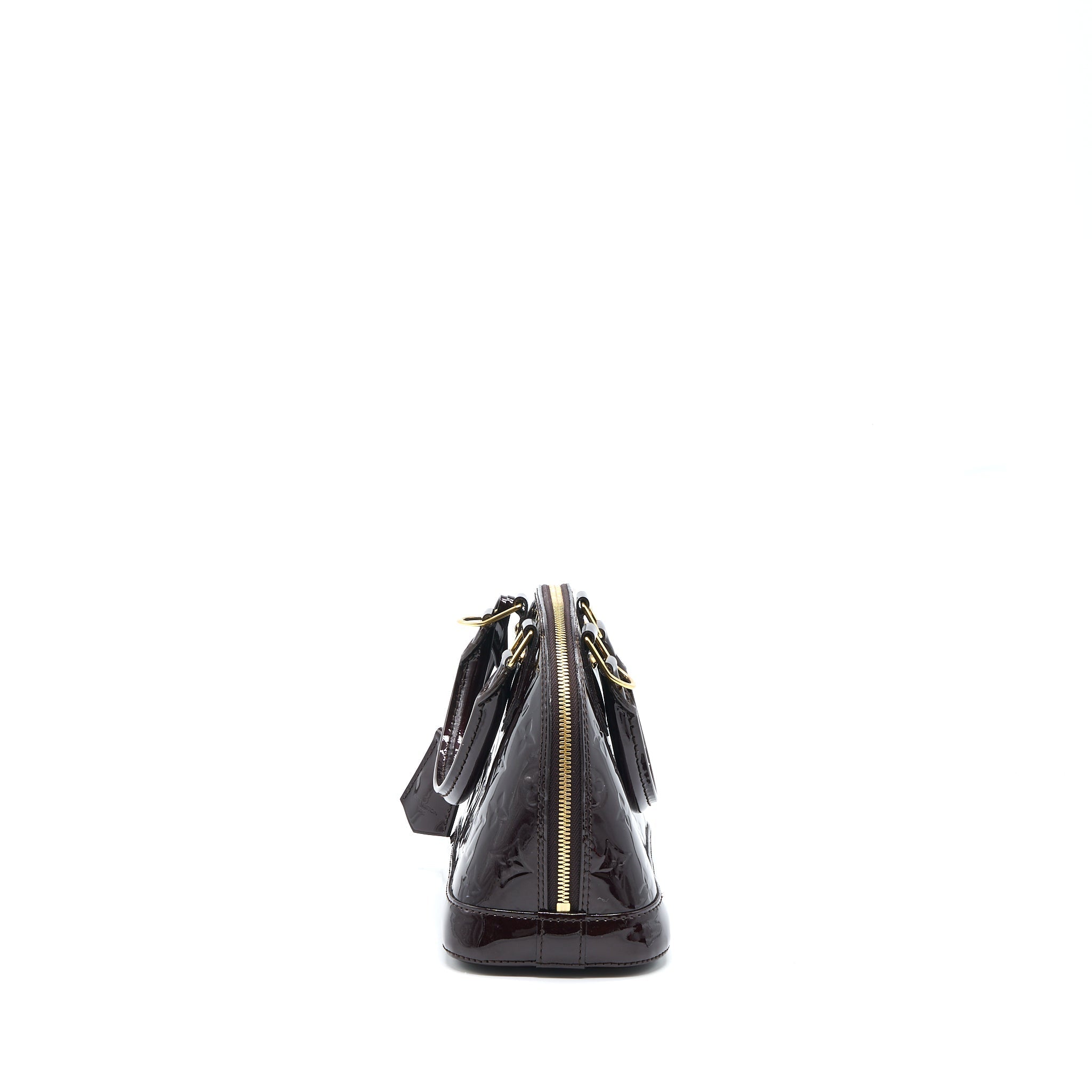 LOUIS VUITTON ALMA BB MONOGRAM PATENT AMATANTE GHW