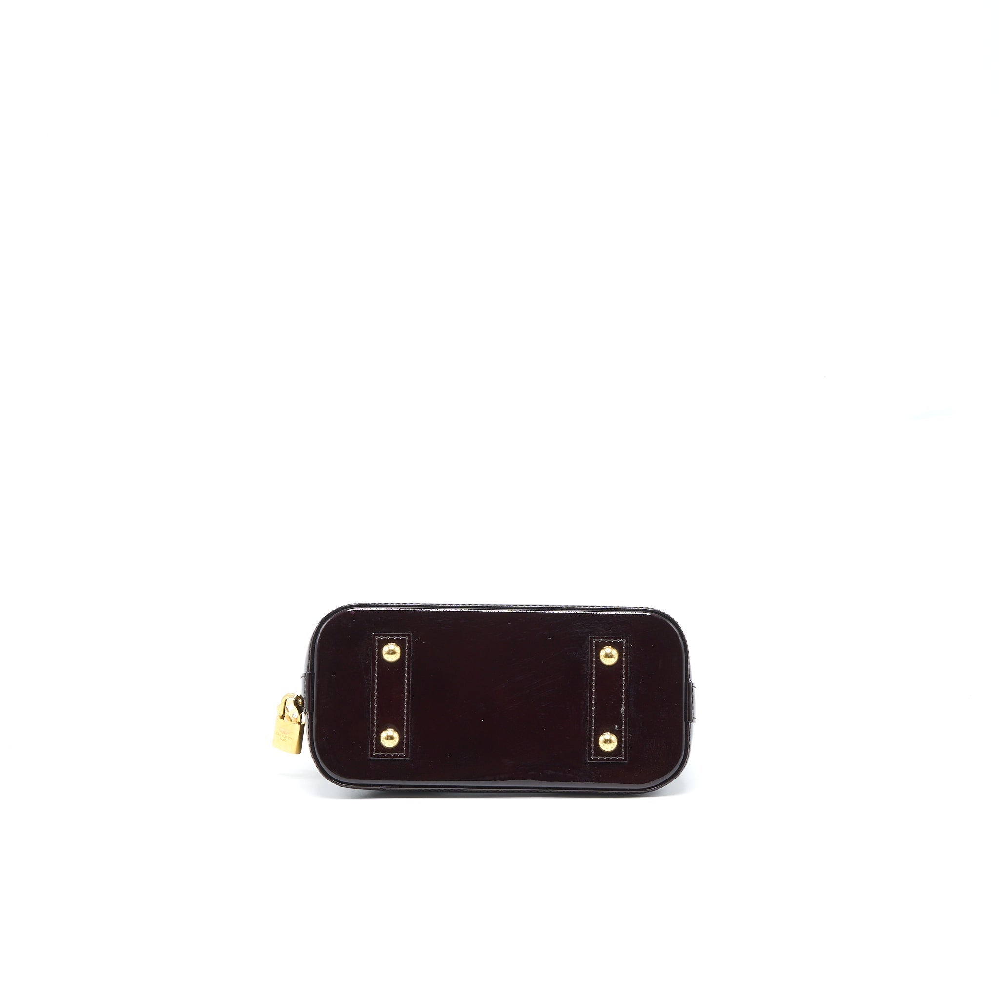 LOUIS VUITTON ALMA BB MONOGRAM PATENT AMATANTE GHW
