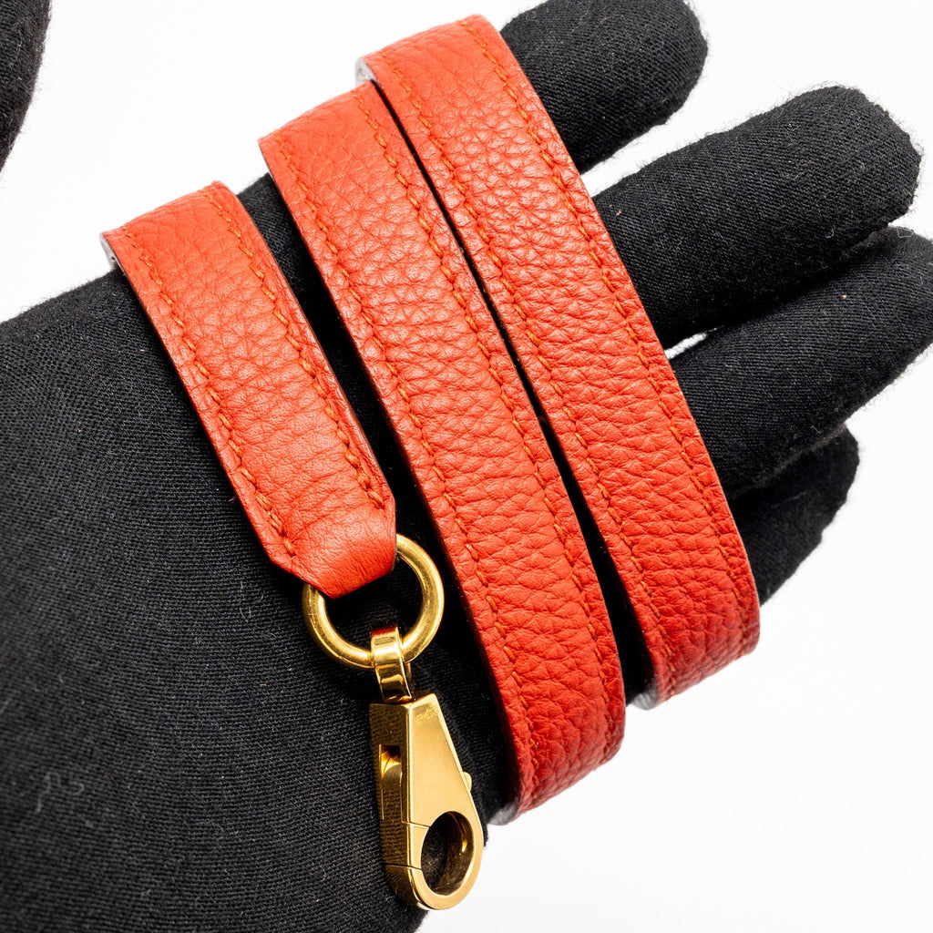 HERMES KELLY 32 TOGO 5E VERMILLION GHW