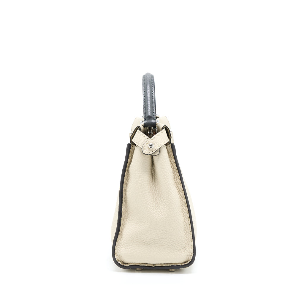 FENDI PEEKABOO GRAINED CALFSKIN MIX ROMANO/AACANARA SHW