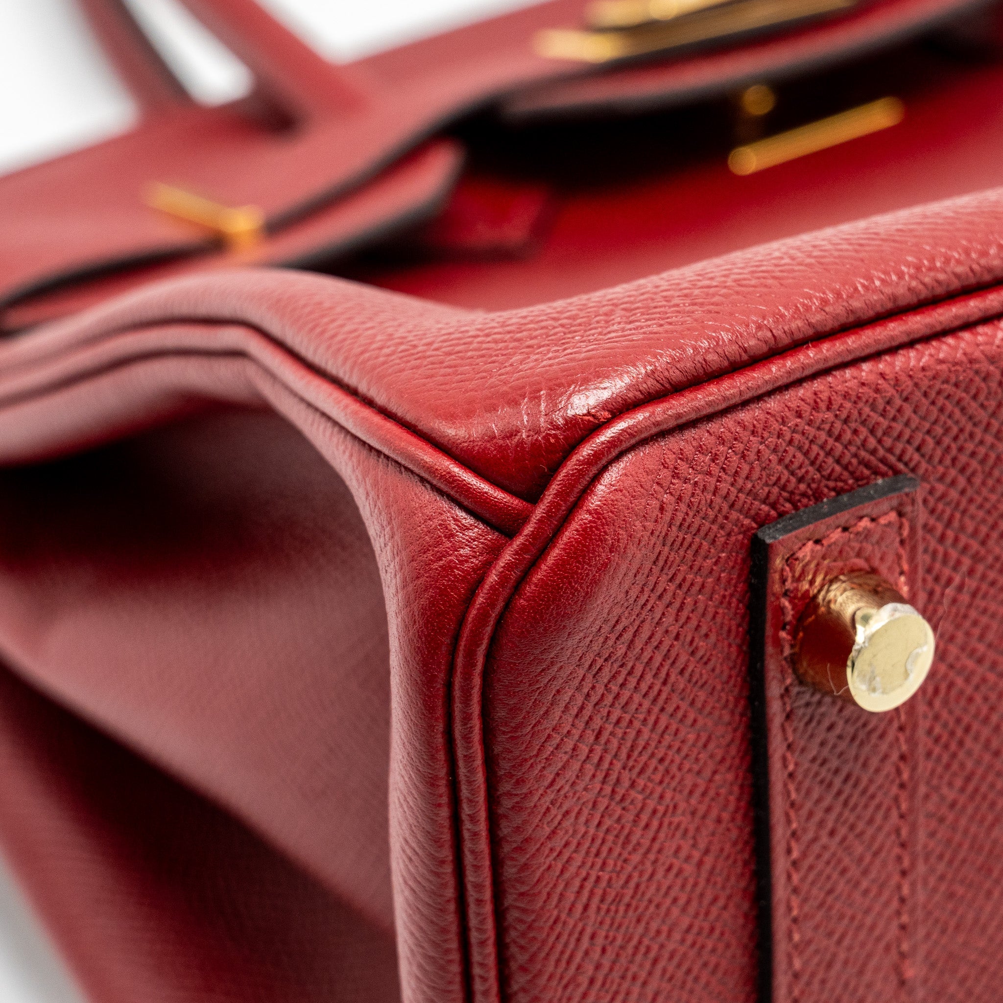 HERMES BIRKIN 30 EPSOM ROUGE GRENAT GHW