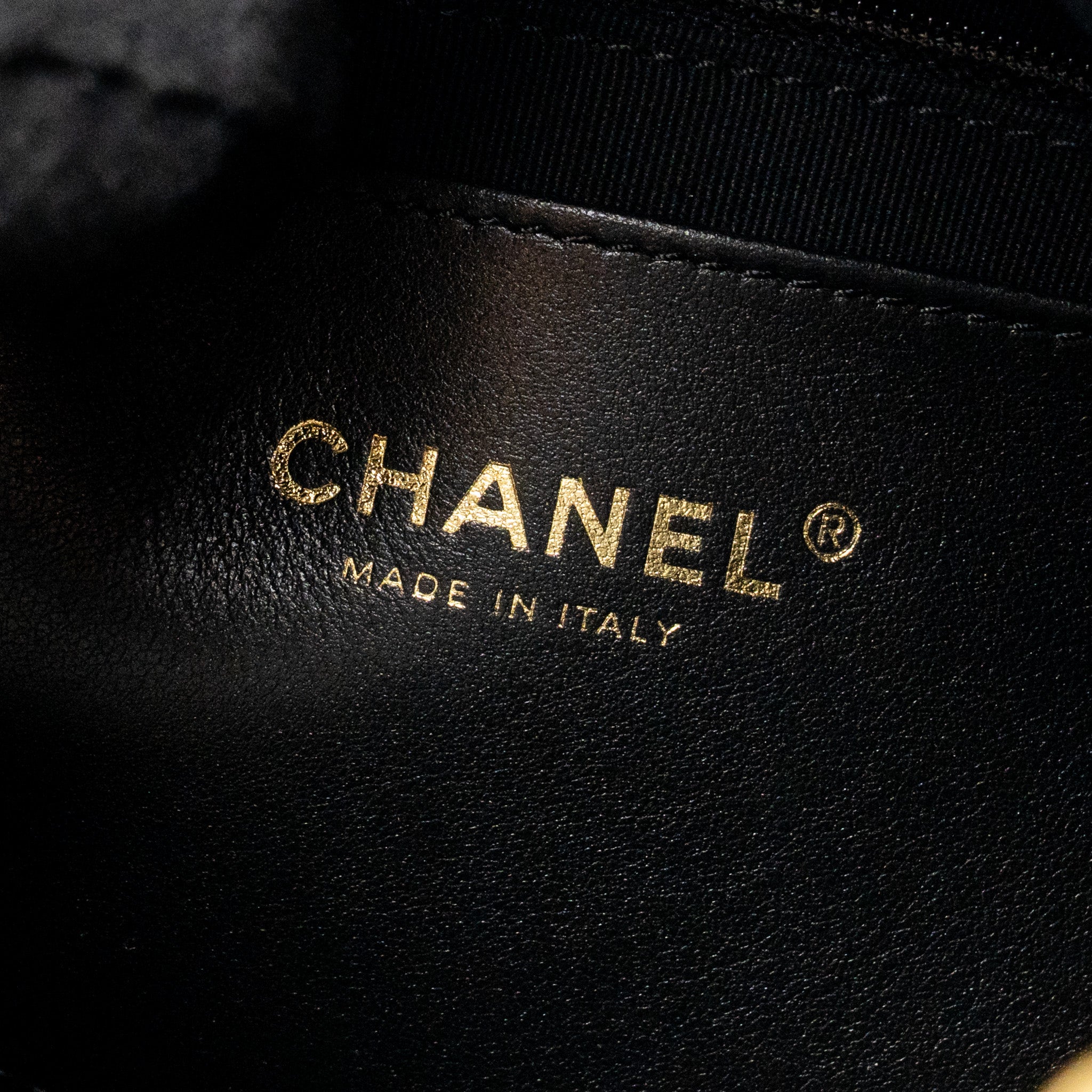CHANEL LARGE HOBO BAG LAMBSKIN BLACK GHW (MICROCHIP)