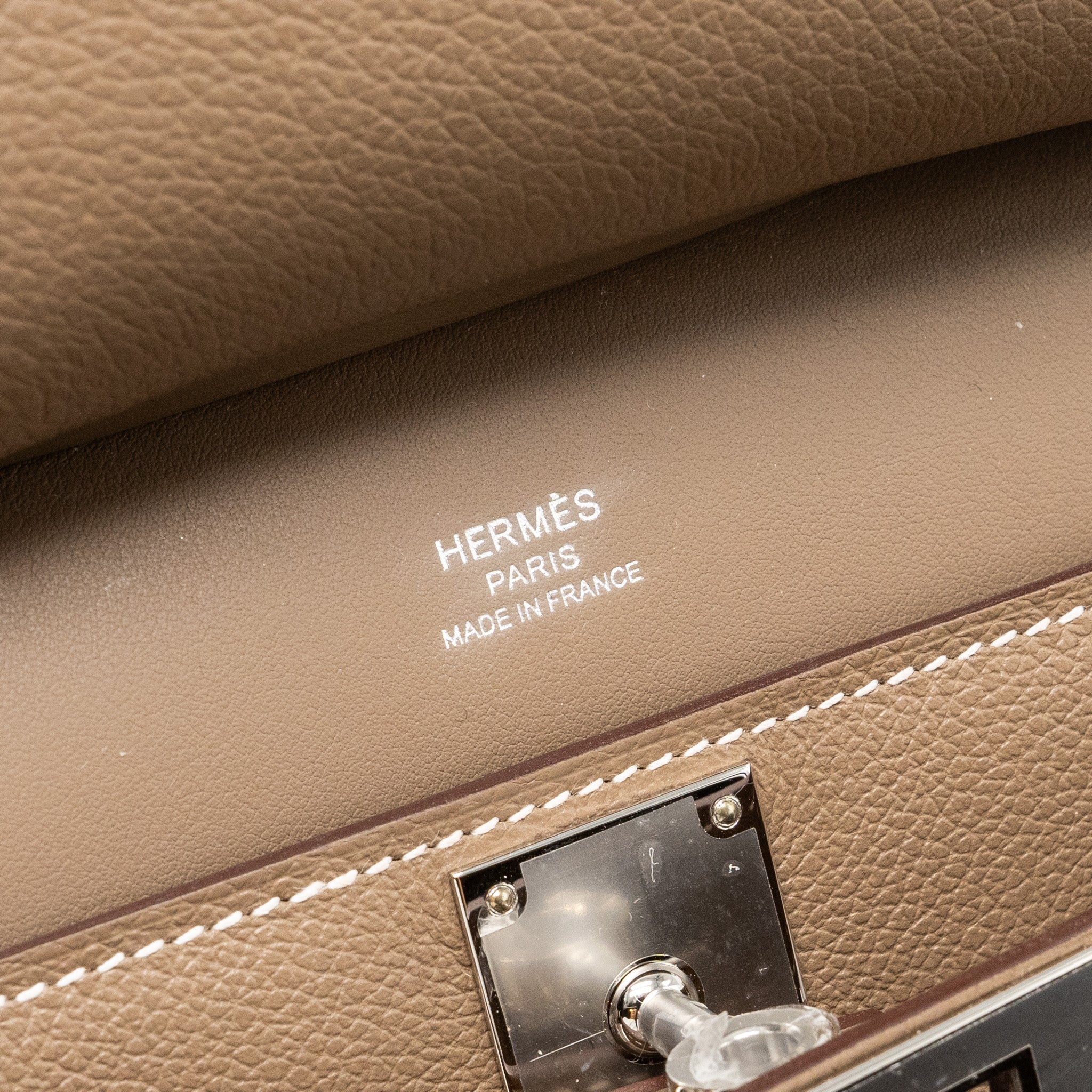 HERMES MINI JYPSIERE EVERCOLOR ETOUPE SHW