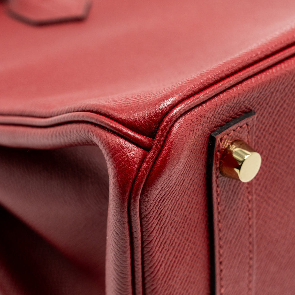 HERMES BIRKIN 30 EPSOM ROUGE GRENAT GHW