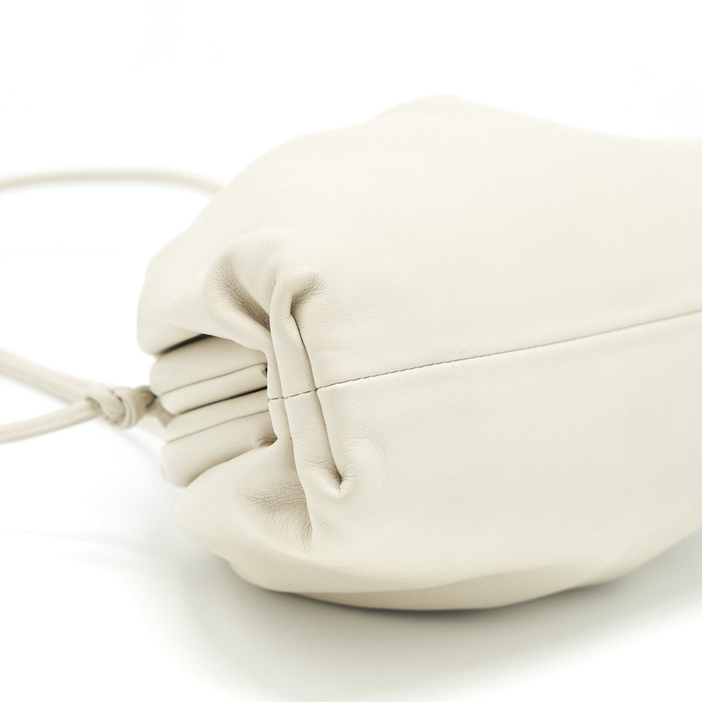 BOTTEGA VENETA MINI POUCH CALFSKIN PLASTER