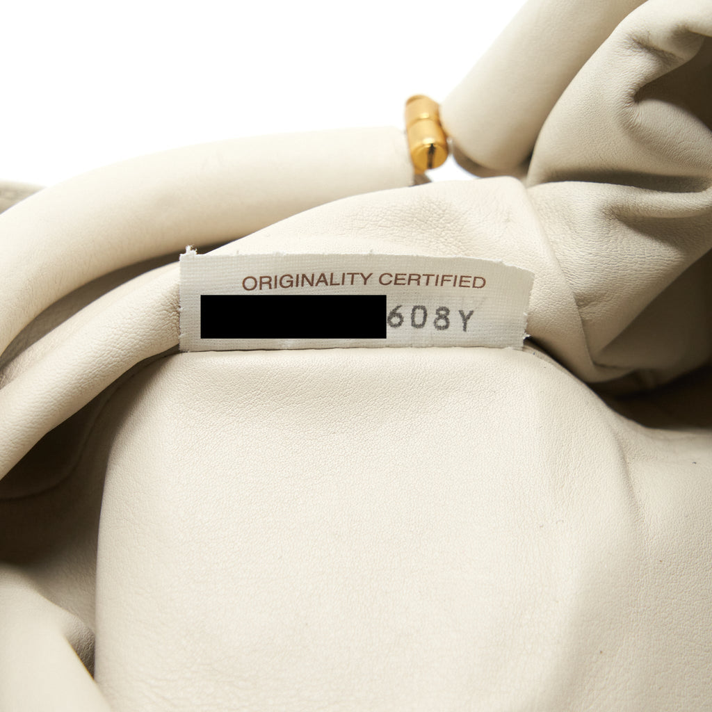 BOTTEGA VENETA MINI POUCH CALFSKIN PLASTER