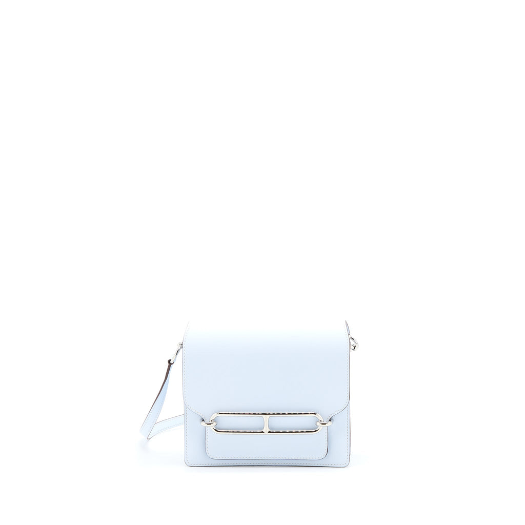 HERMES MINI ROULIS SWIFT BLUE BRUME SHW