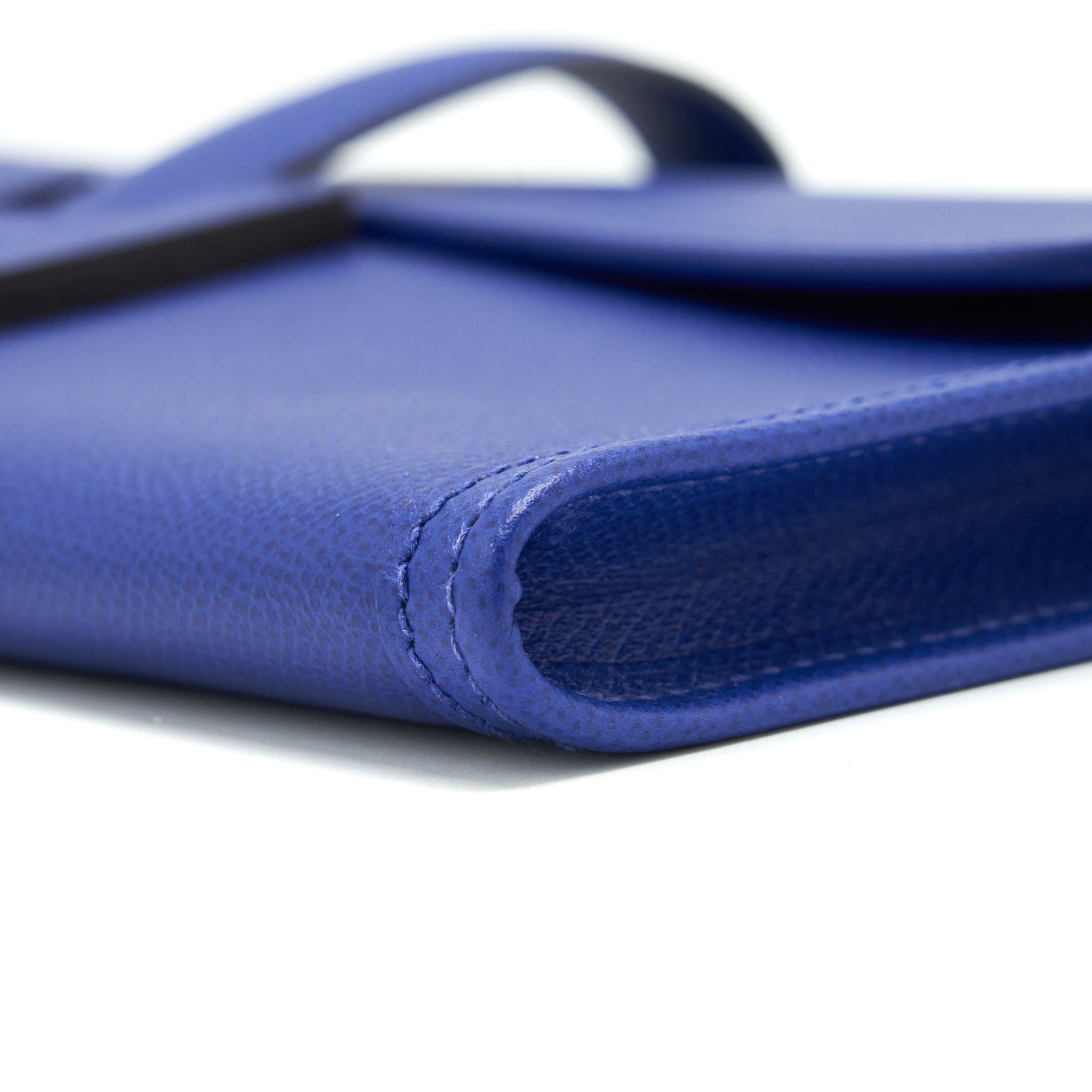 HERMES JIGE CLUTCH EPSOM BLUE ELECTRIC