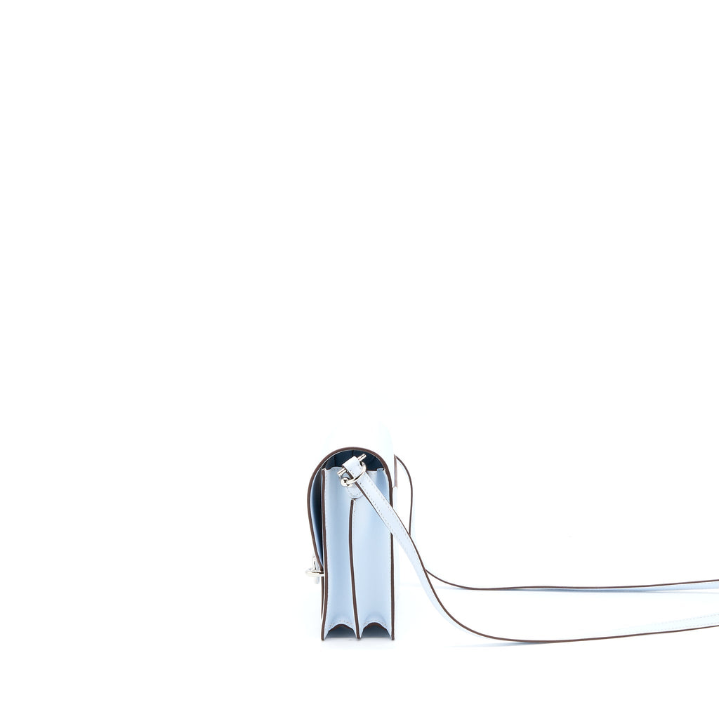 HERMES MINI ROULIS SWIFT BLUE BRUME SHW