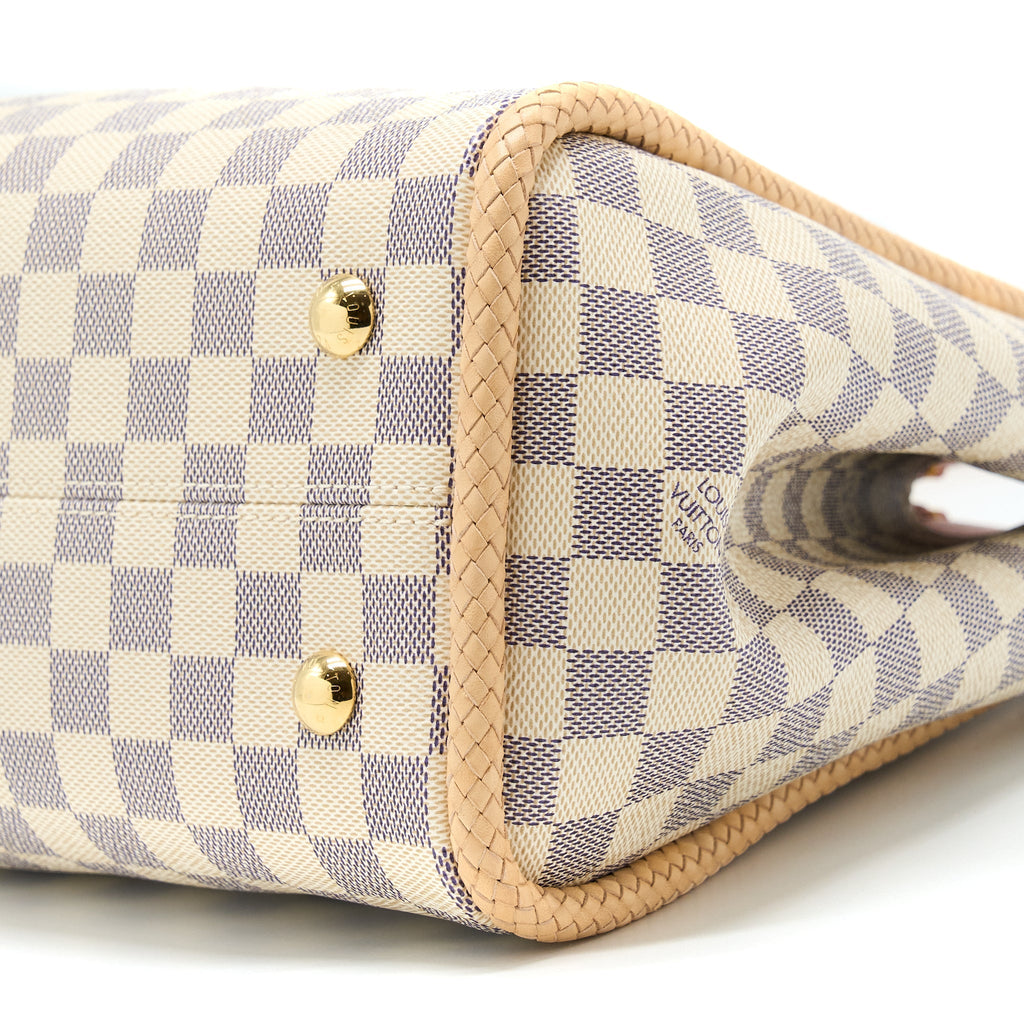 LOUIS VUITTON PROPRIANO BAG DAMIER AZUR GHW