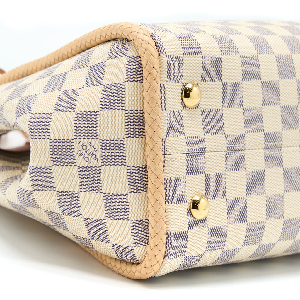 LOUIS VUITTON PROPRIANO BAG DAMIER AZUR GHW