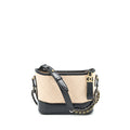 CHANEL GABRIELLE SMALL HOBO BAG BEIGE/BLACK